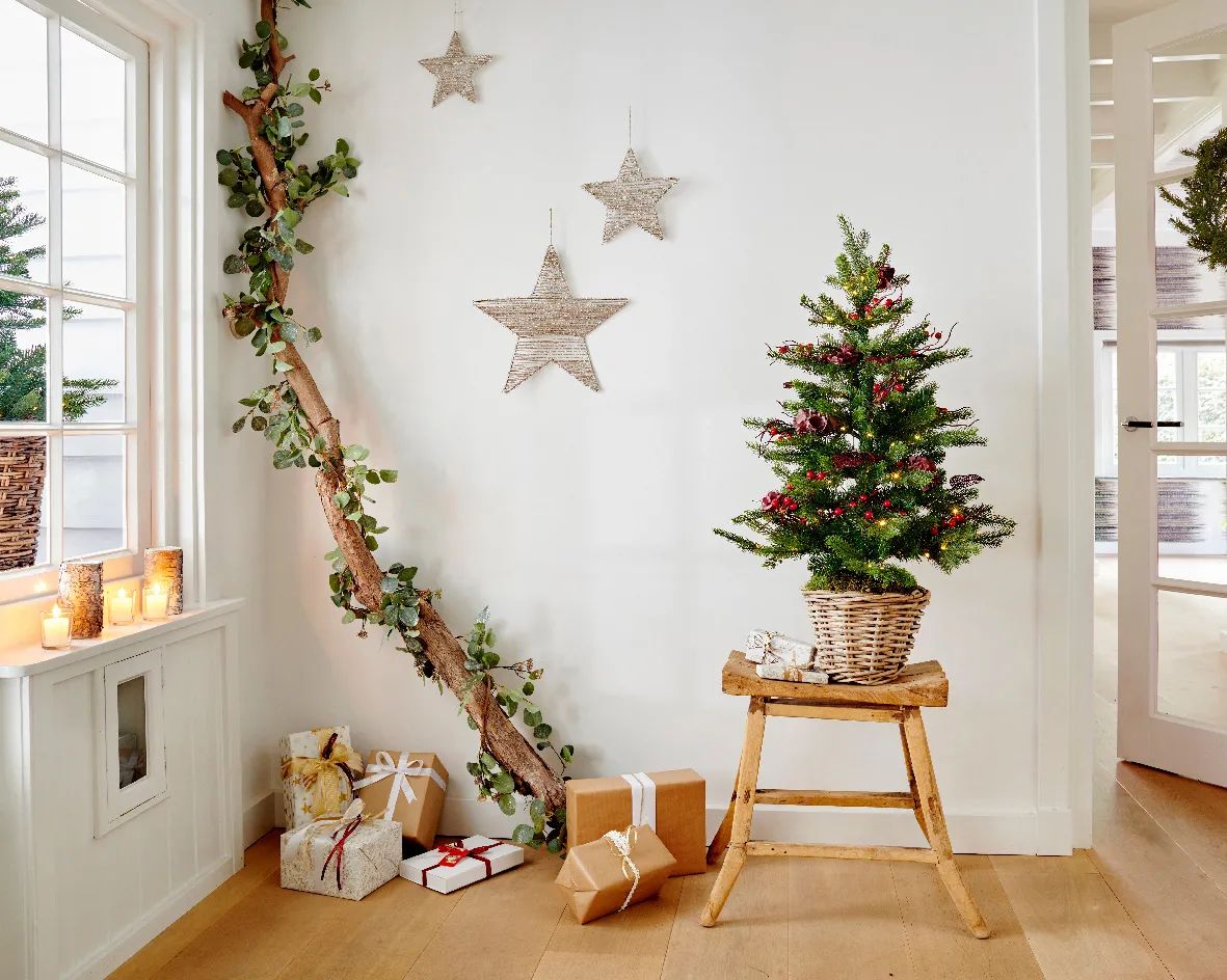 Casa Christmas Juletræer Grandis Fir kunstigt Juletræ i Potte i 90 cm, 3