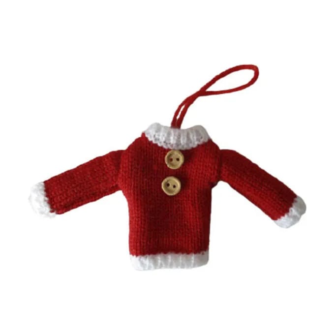 Det Gamle Apotek Øvrigt julepynt Tilbehør til nissedør - Sweater i Rød, 1