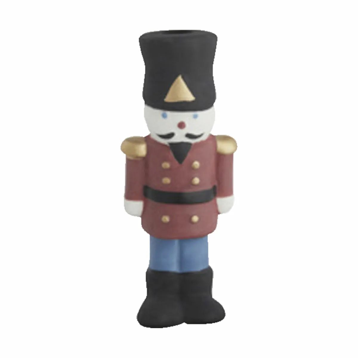 Kähler Julefigurer Christmas Tinsoldat i Rød/Blå/Hvid, 12,5 cm, 1