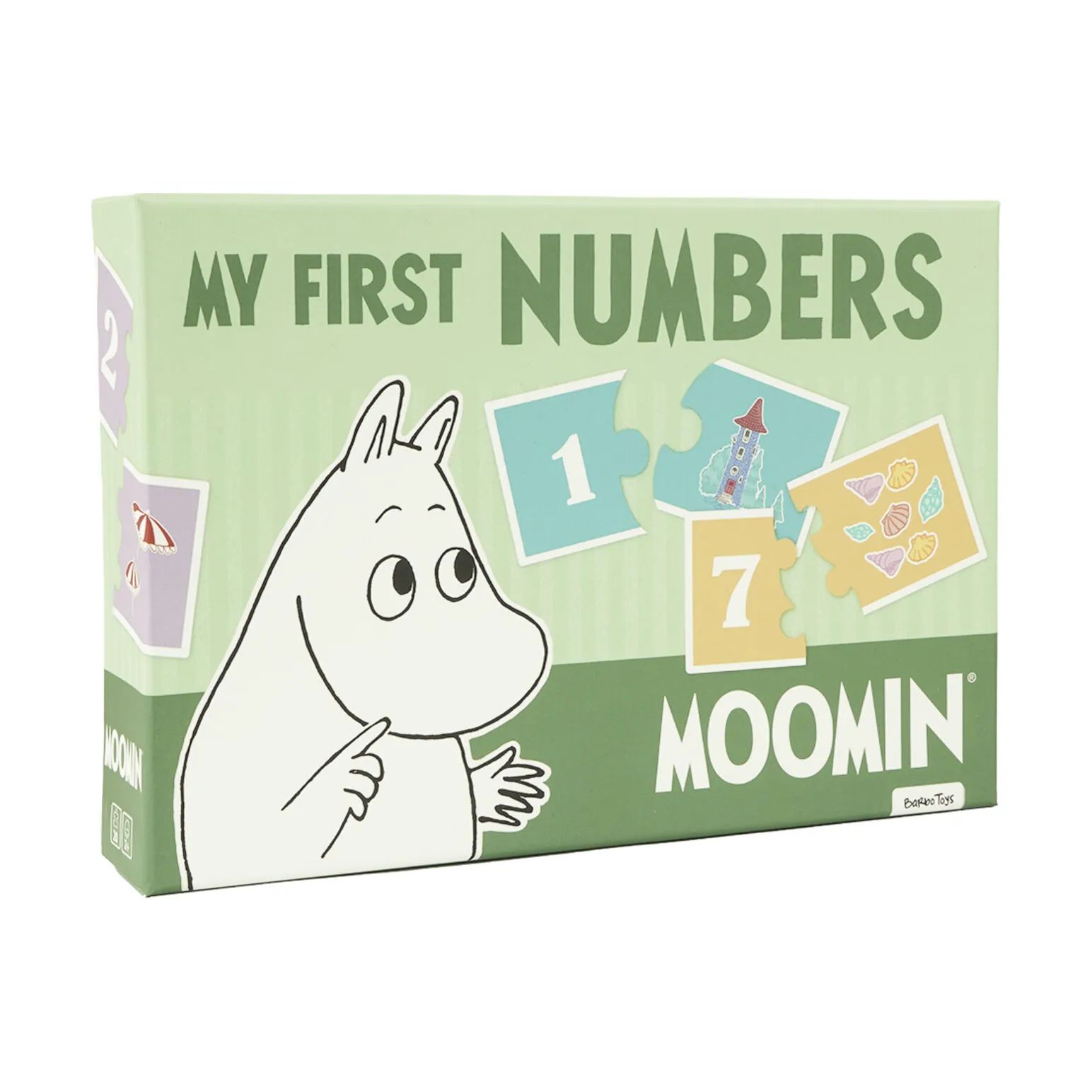 Barbo Toys Spil Moomin Tællespil - Mine første tal i Multifarvet, 1