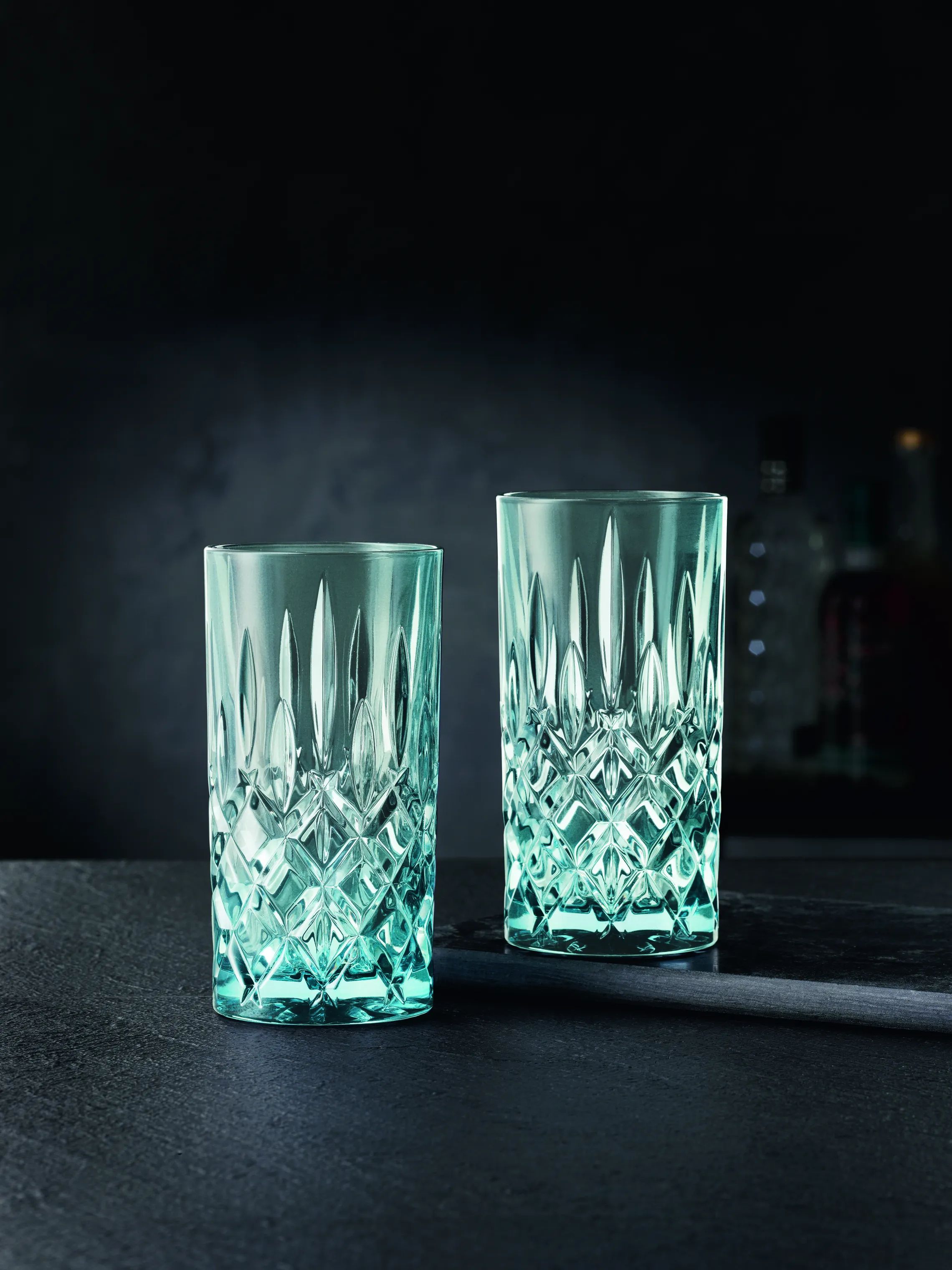 Nachtmann Highball glas Noblesse Longdrinkglas - 2 stk. i Aqua, 2