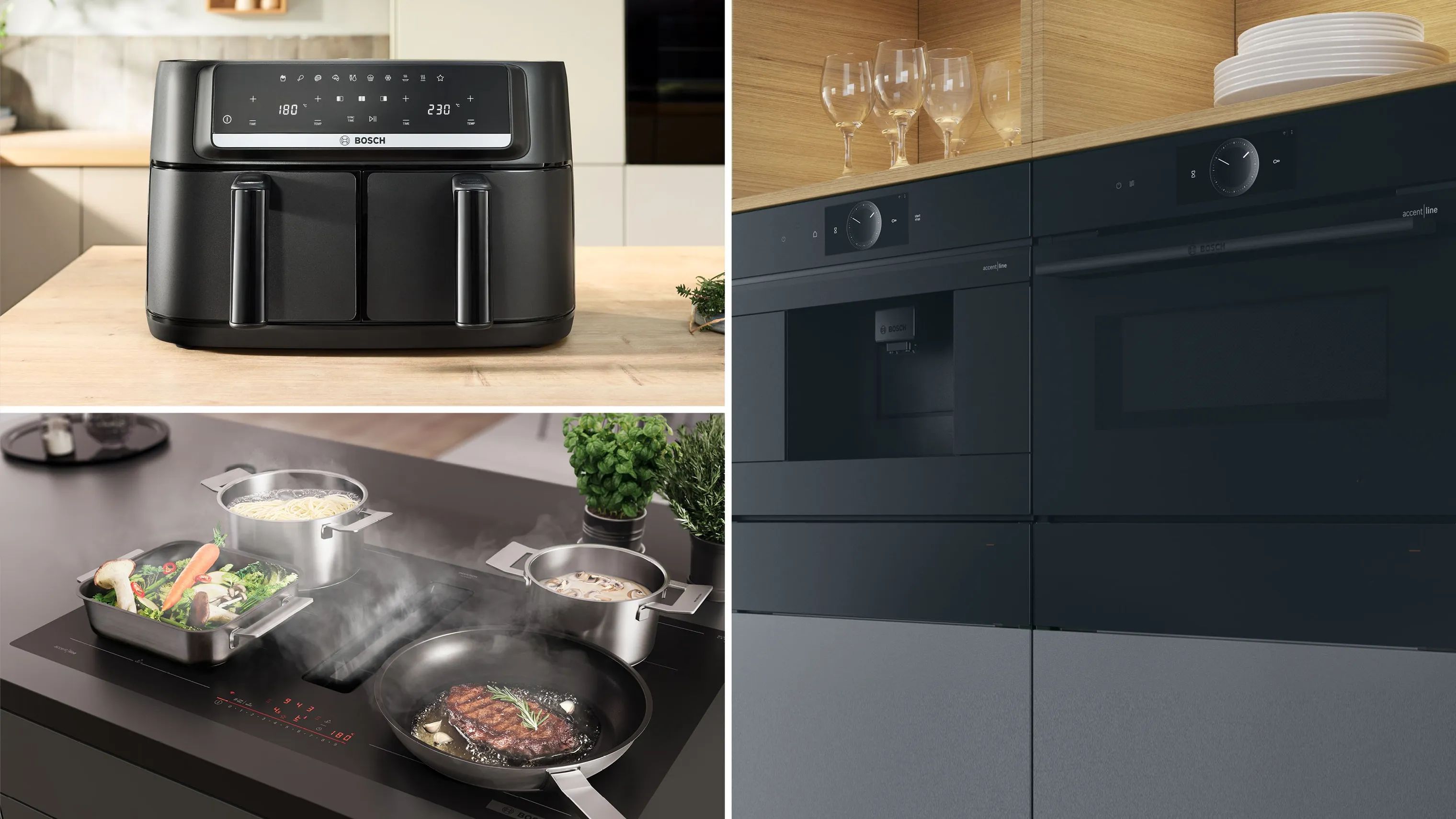 Bosch Airfryers Serie 4 Airfryer i Sort, 4