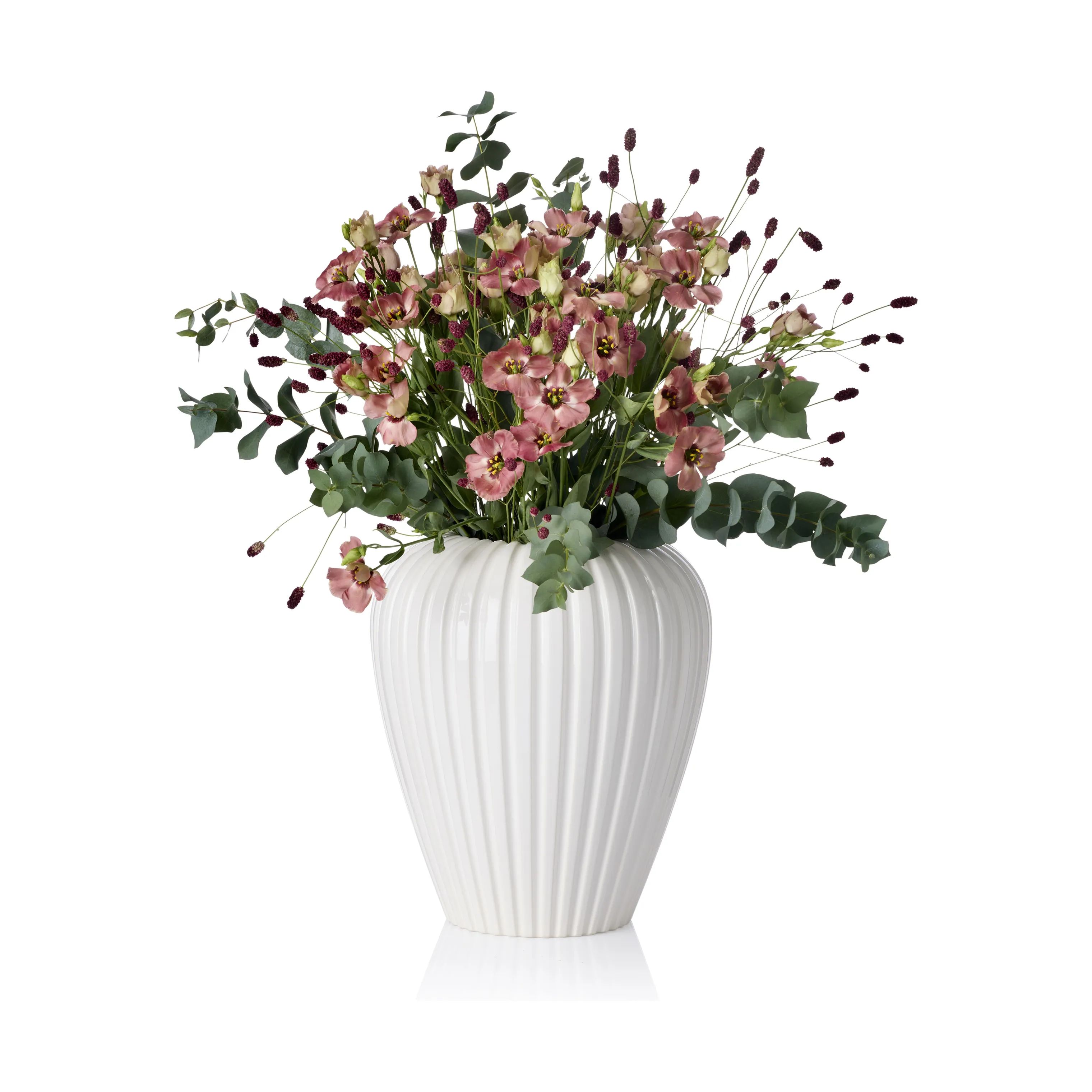 erik bagger a/s Vaser Eslau Lilje Vase i hvid, 35 cm, 4