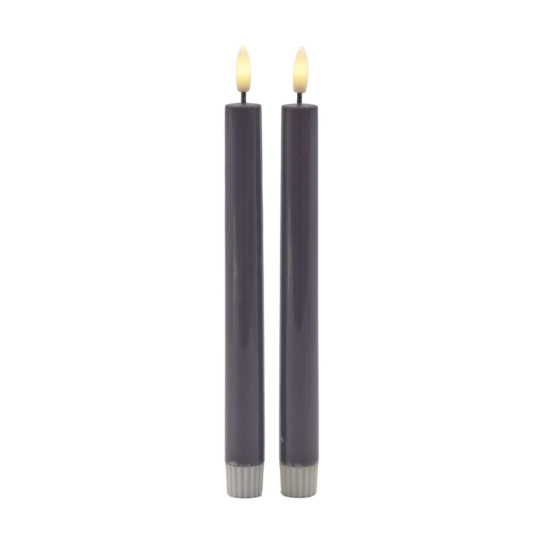 Sirius LED-lys Sille Lak LED Kronelys - 2 stk. i Stone Gray, 1