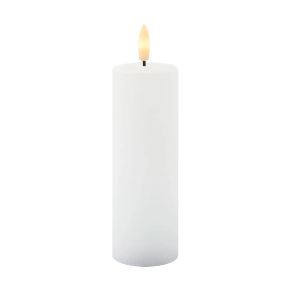 Sirius LED-lys Sille LED Bloklys i Hvid, H15 x Ø5 cm, 1