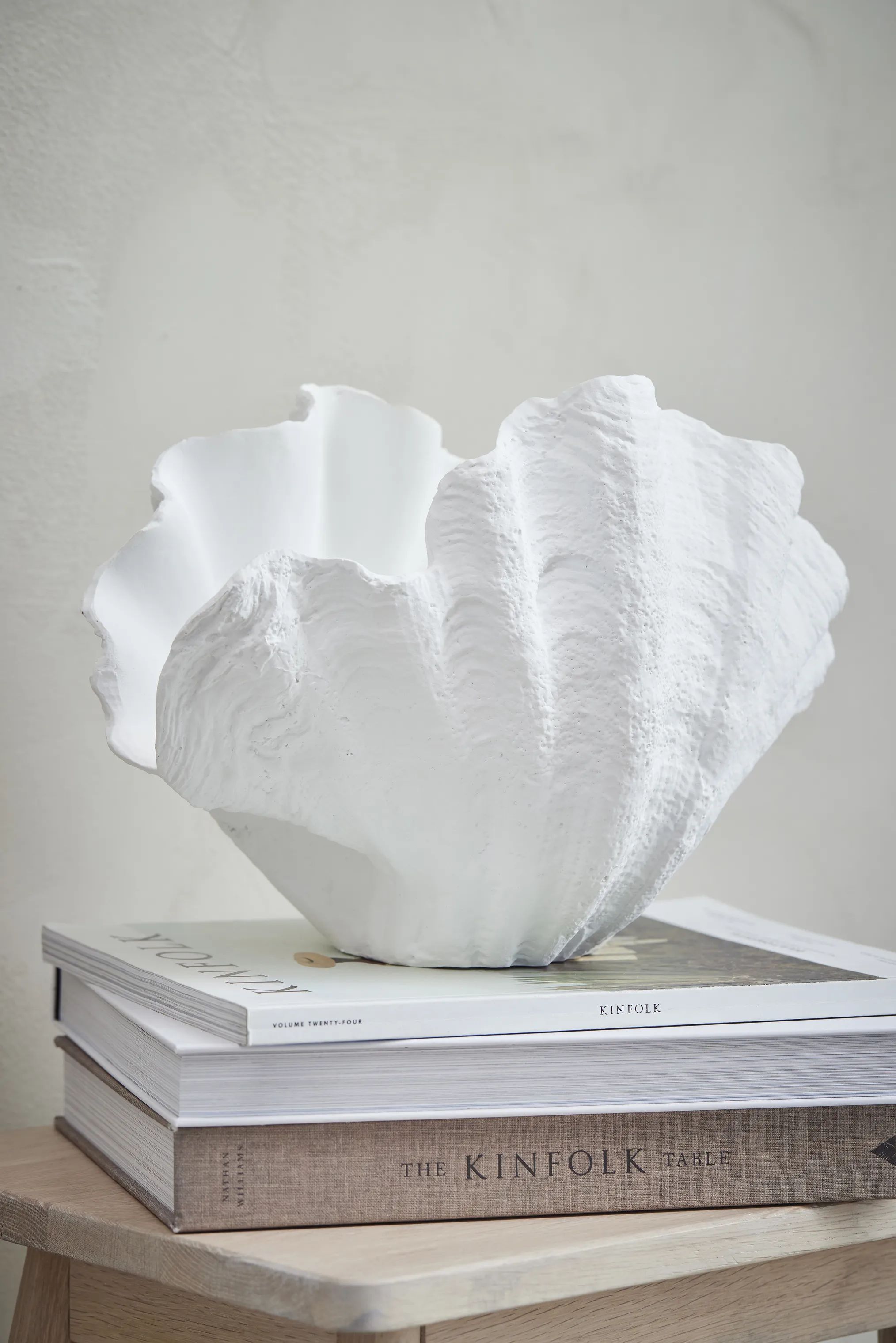 Lene Bjerre Vaser Shella Vase i Hvid, 2