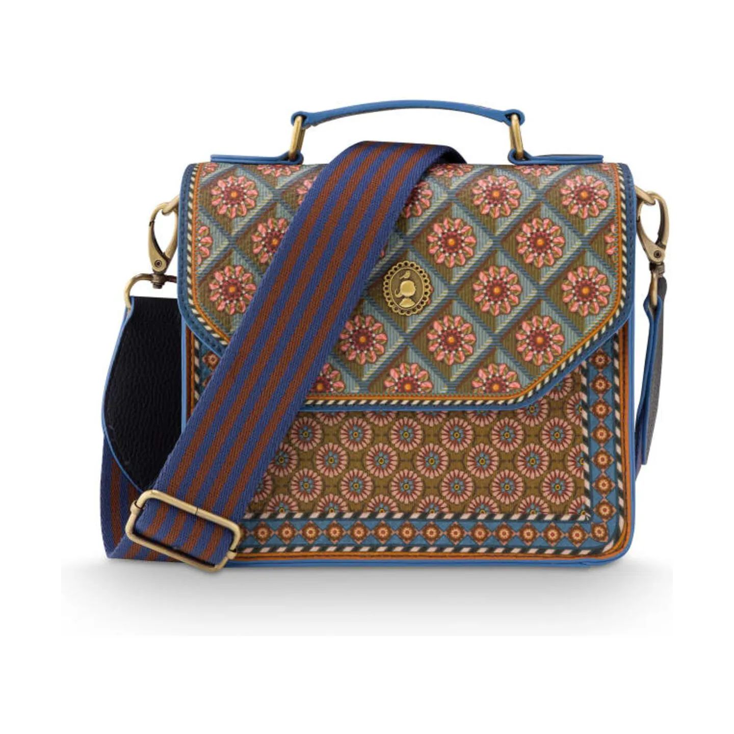 PIP Studio Øvrigt interiør Frances Crossbody Taske i Blue, B17,15 x L19 cm, 1
