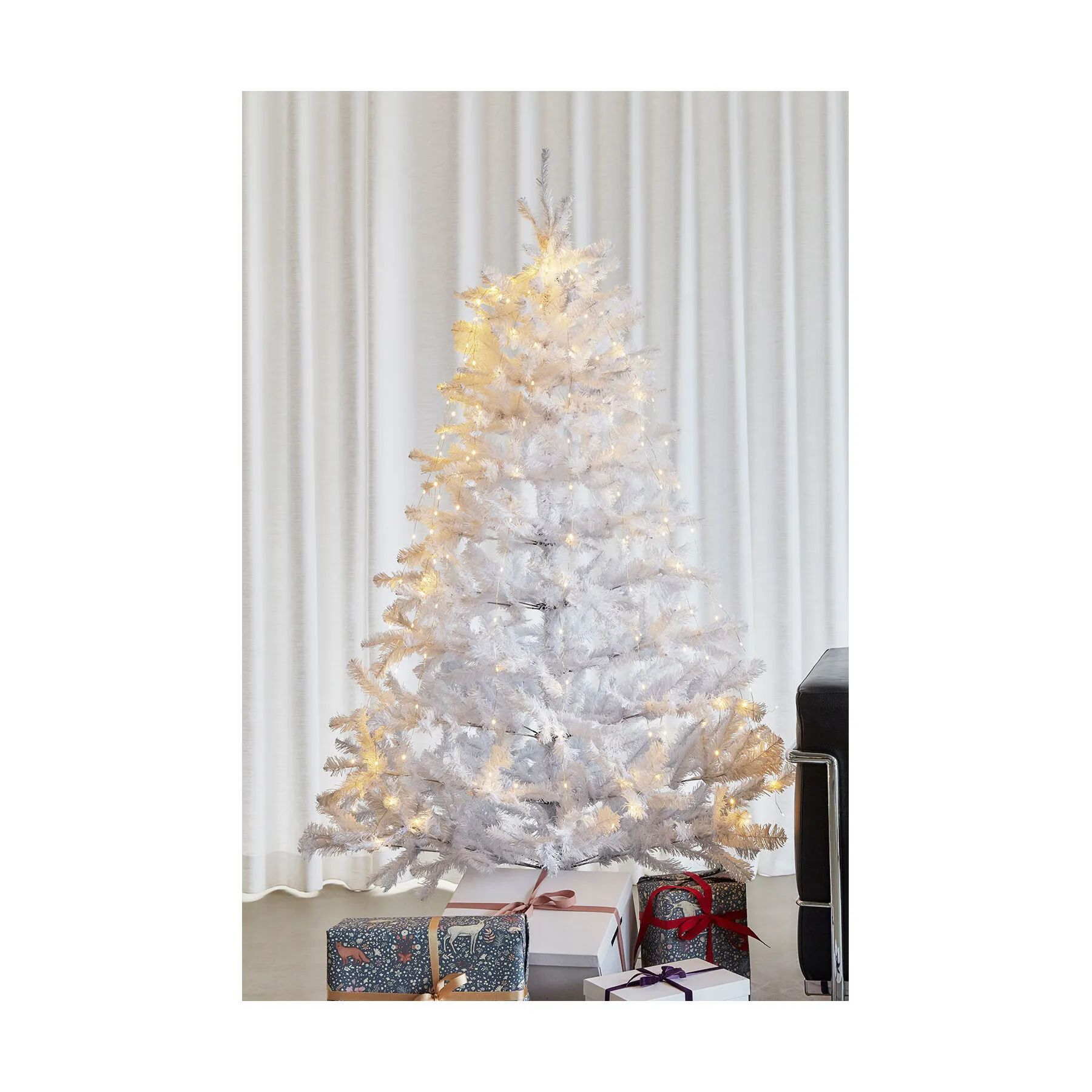 Sirius Juletræer Snowy Kunstigt Juletræ m. LED i 180 cm, 3