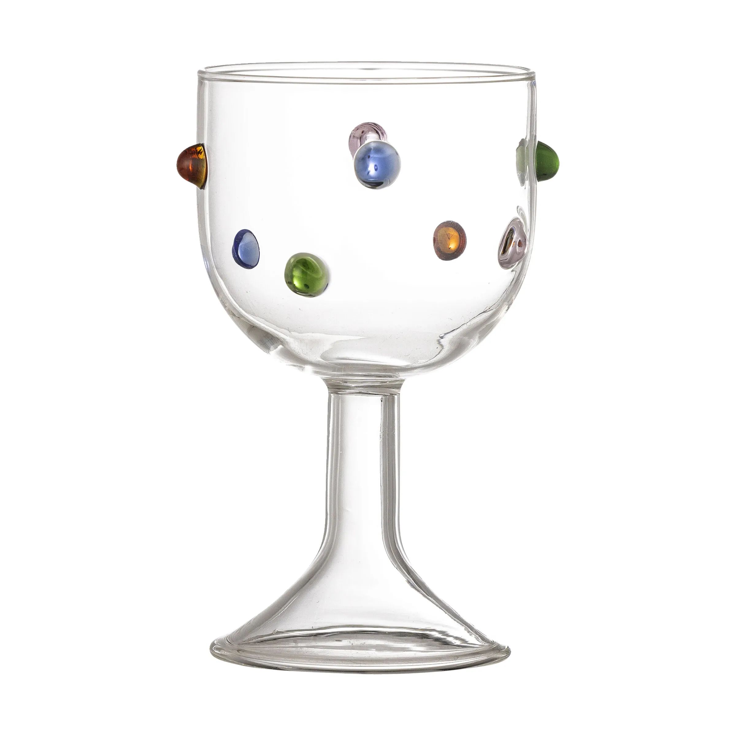 Bloomingville Hvidvinsglas Thalia Vinglas i Multifarvet, 1