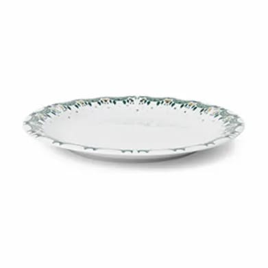 Bjørn Wiinblad Middagstallerkener Guirlande Tallerken i Grøn, 28 cm, 4