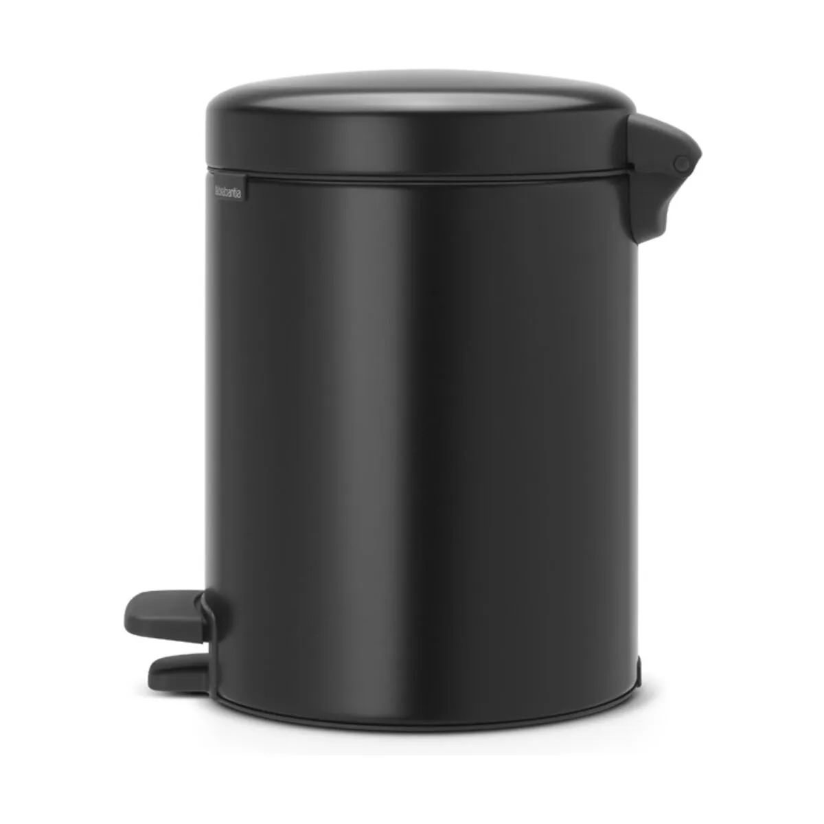 Brabantia Toiletspande NewIcon Pedalspand i Mat sort, 5 L, 4