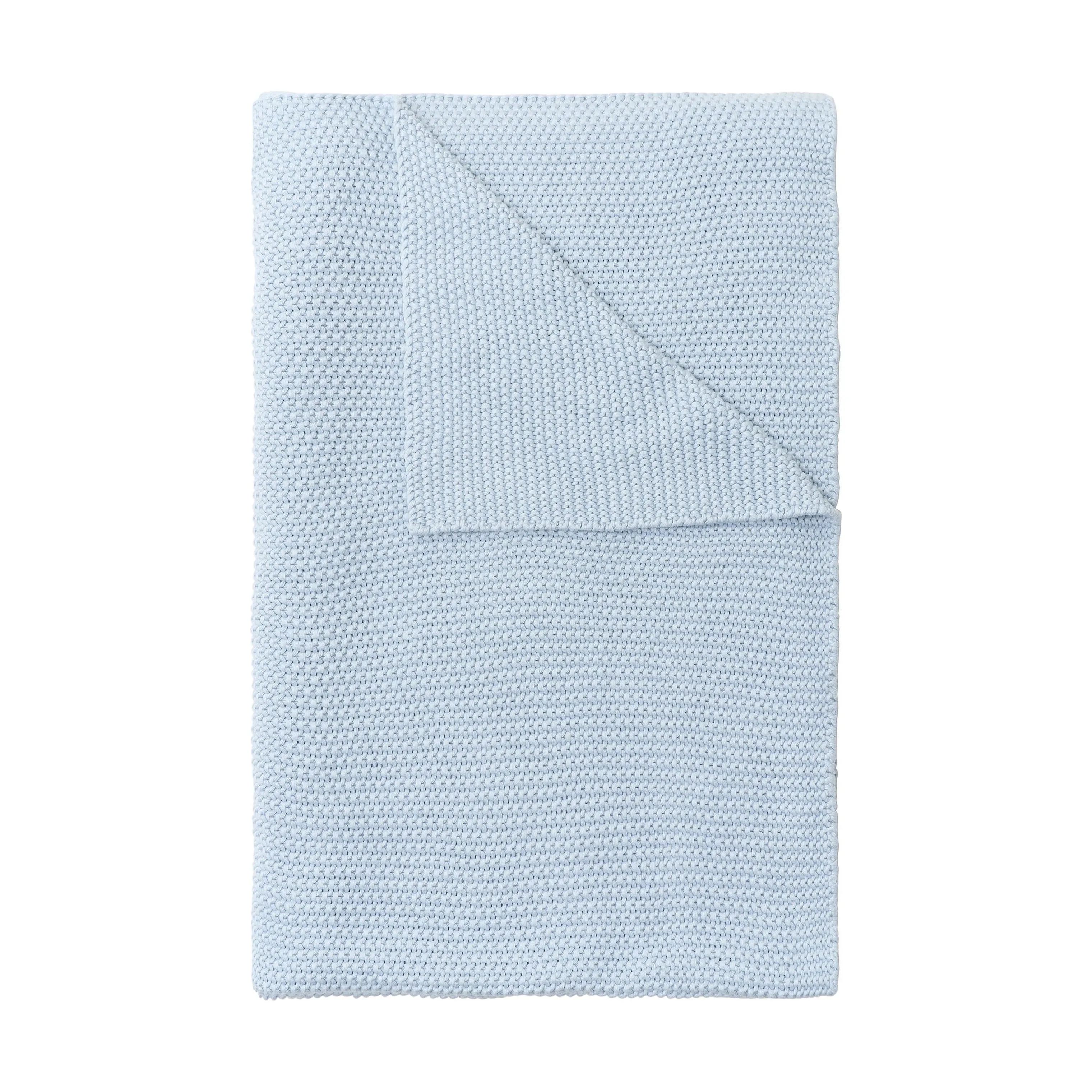 Marc O'Polo Plaider Nordic Knit Plaid i Calm blue, 1