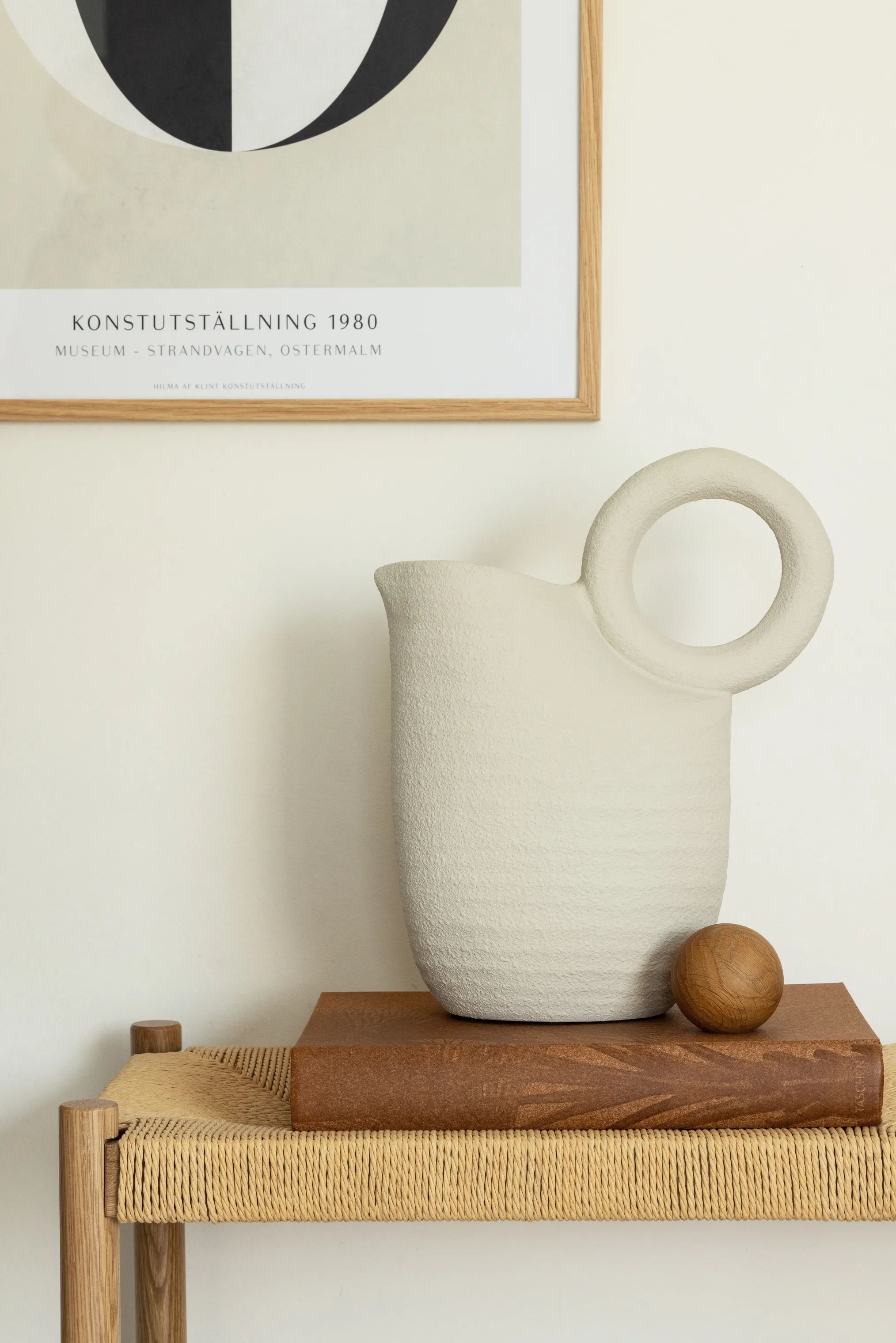 CASA Living Vaser Vase i Creme, 2