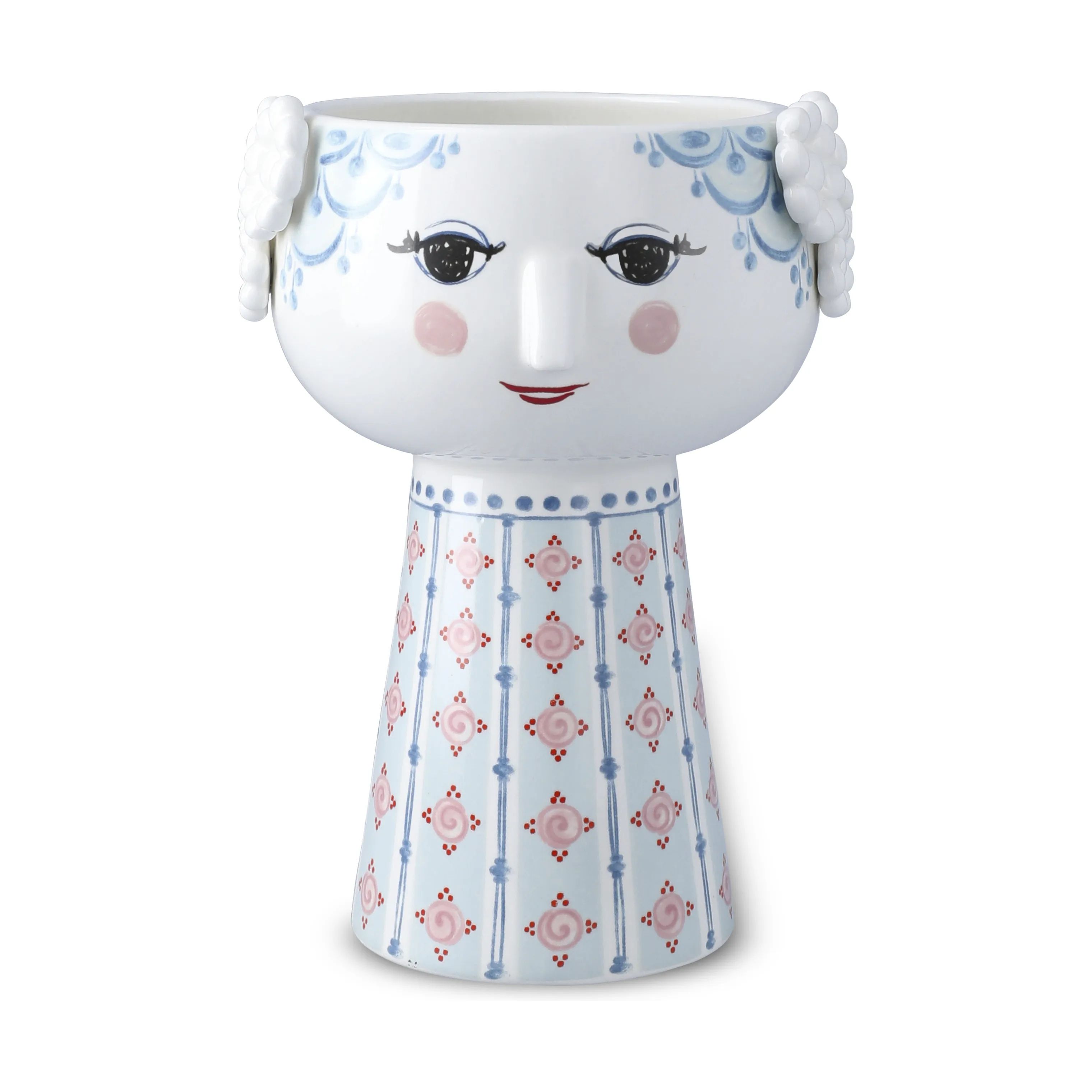 Bjørn Wiinblad Vaser Eva Vase i Lyseblå, 1
