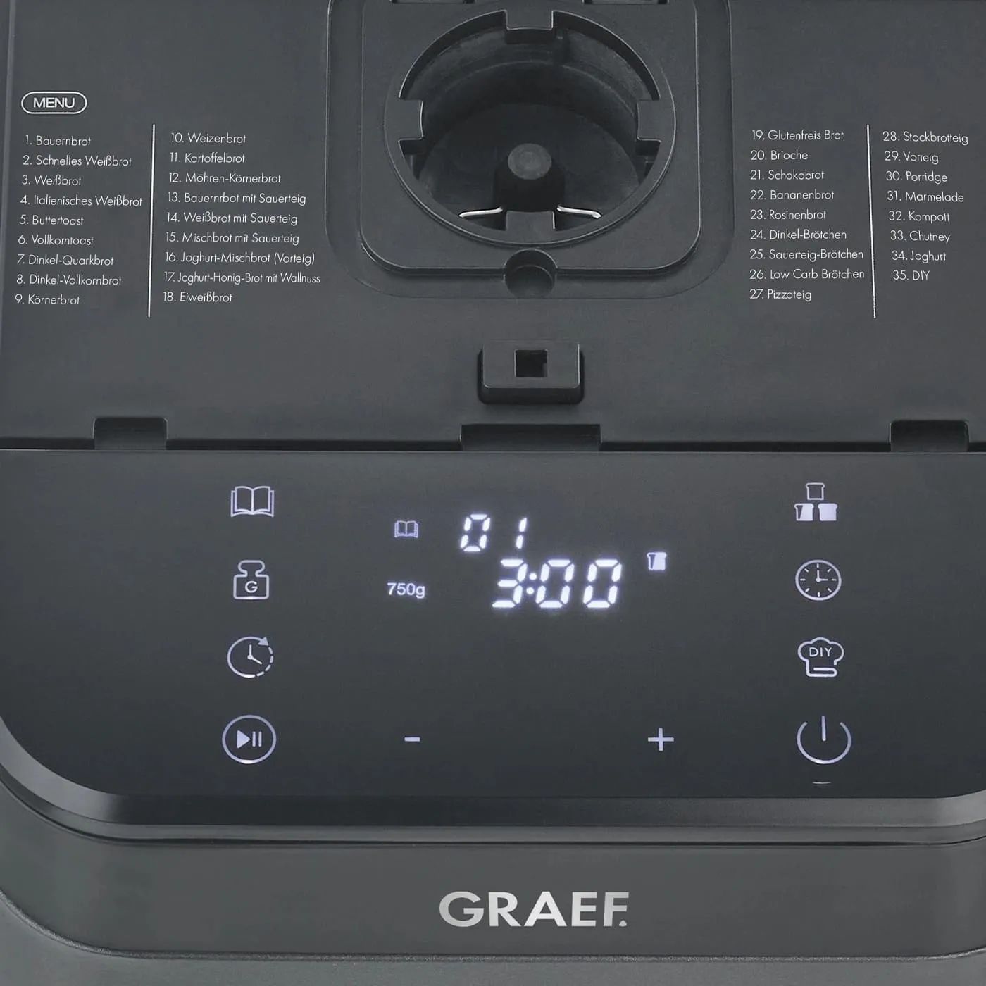 Graef Bagemaskiner Bagemaskine i Iron Mica, 2