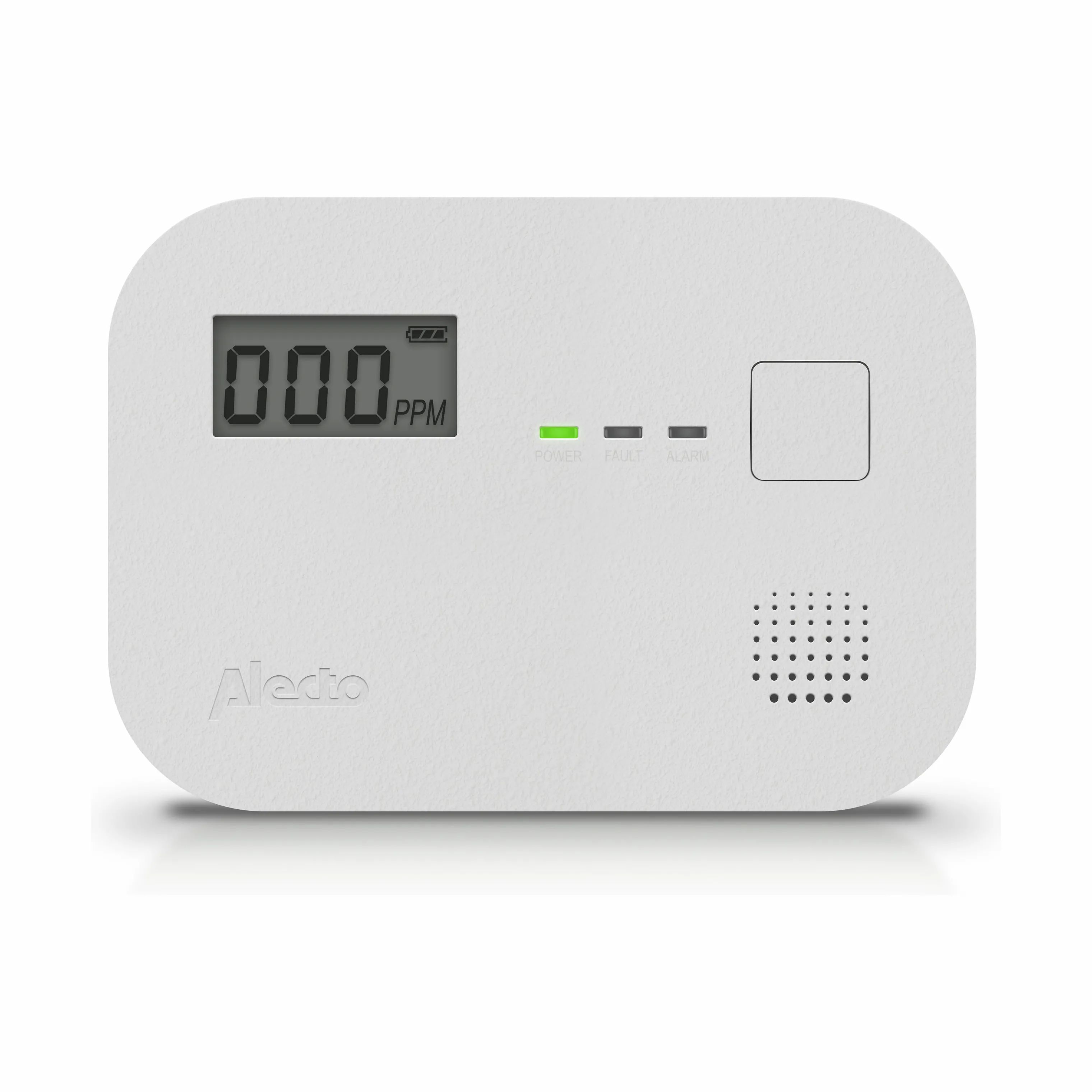 Alecto Home Luftrensere Kuldioxidmåler m. display i hvid, 1