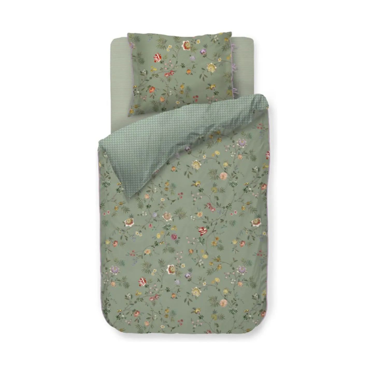 PIP Studio Sengetøj La Dolce Vita Sengetøj i Green, B140 x L200 cm, 1