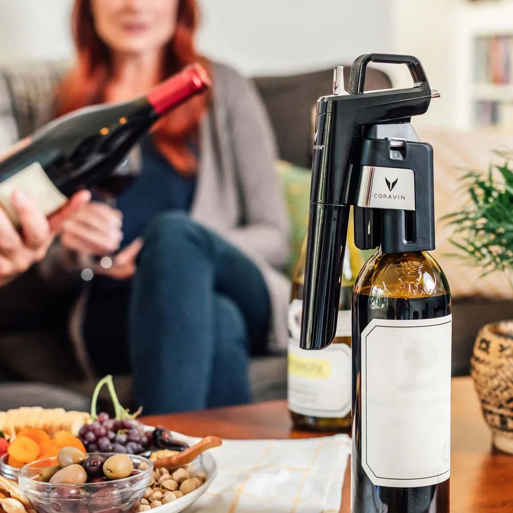 Coravin Vinpumper Timeless Six+ Vinsystem i Piano Black, 3