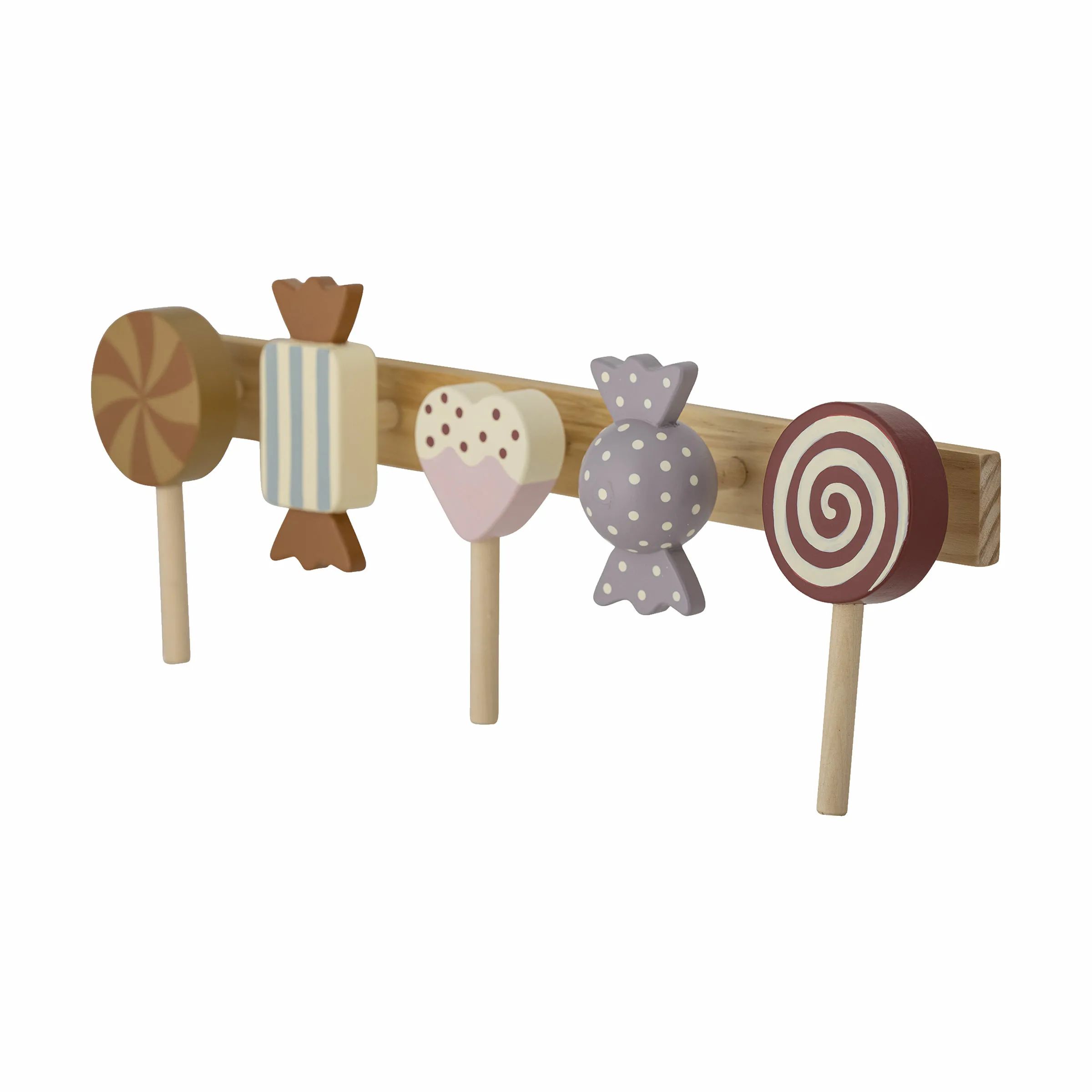 Bloomingville Mini Knagerækker MINIRudy Knagerække i Brun, 3