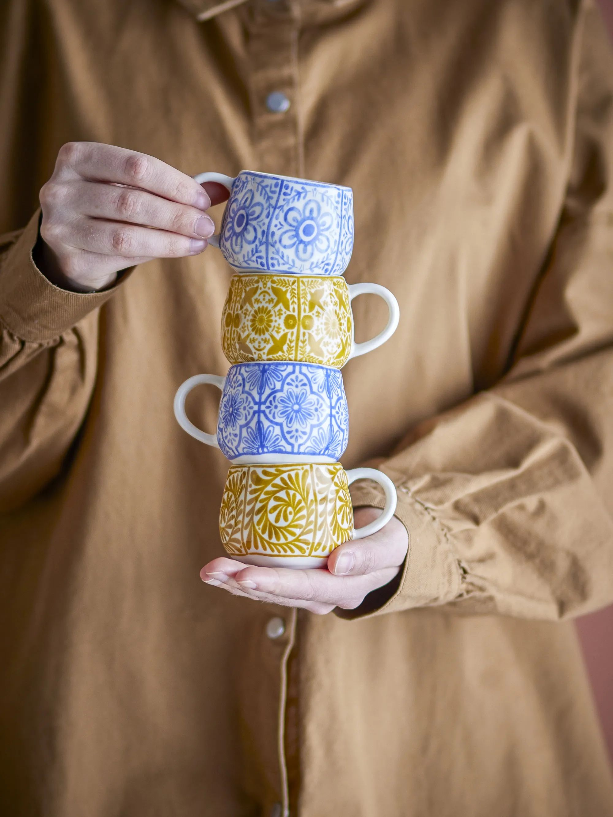 Creative Collection Espressokopper Milton Espressokop - 4 stk. i Blue, 2