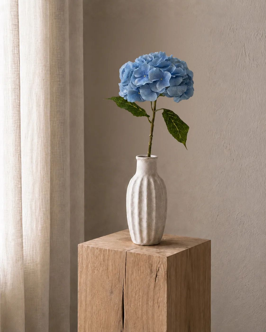 everbloom Kunstige blomster Artificial Flower Kunstig Blomst - Hortensia i Blå, 2