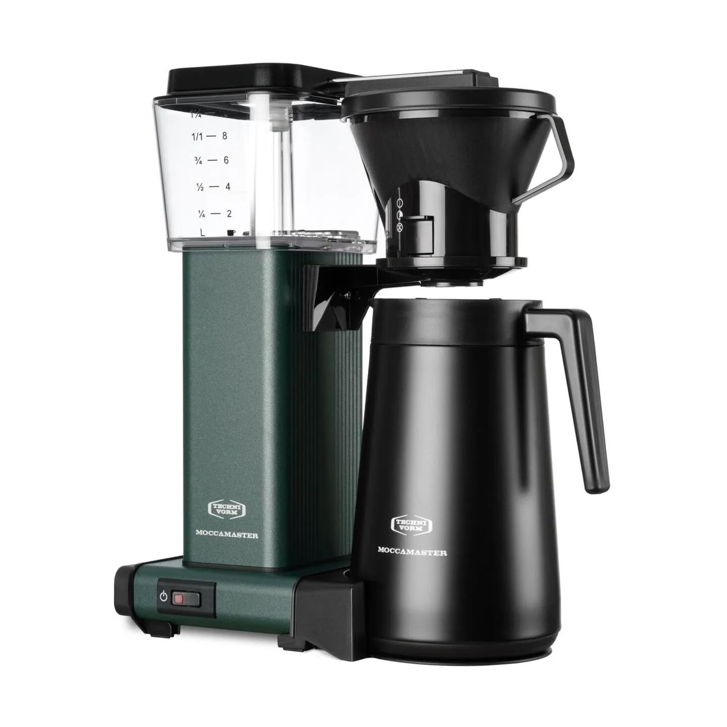 Moccamaster Kaffemaskiner Manual Thermo Kaffemaskine i Forest Green, 5