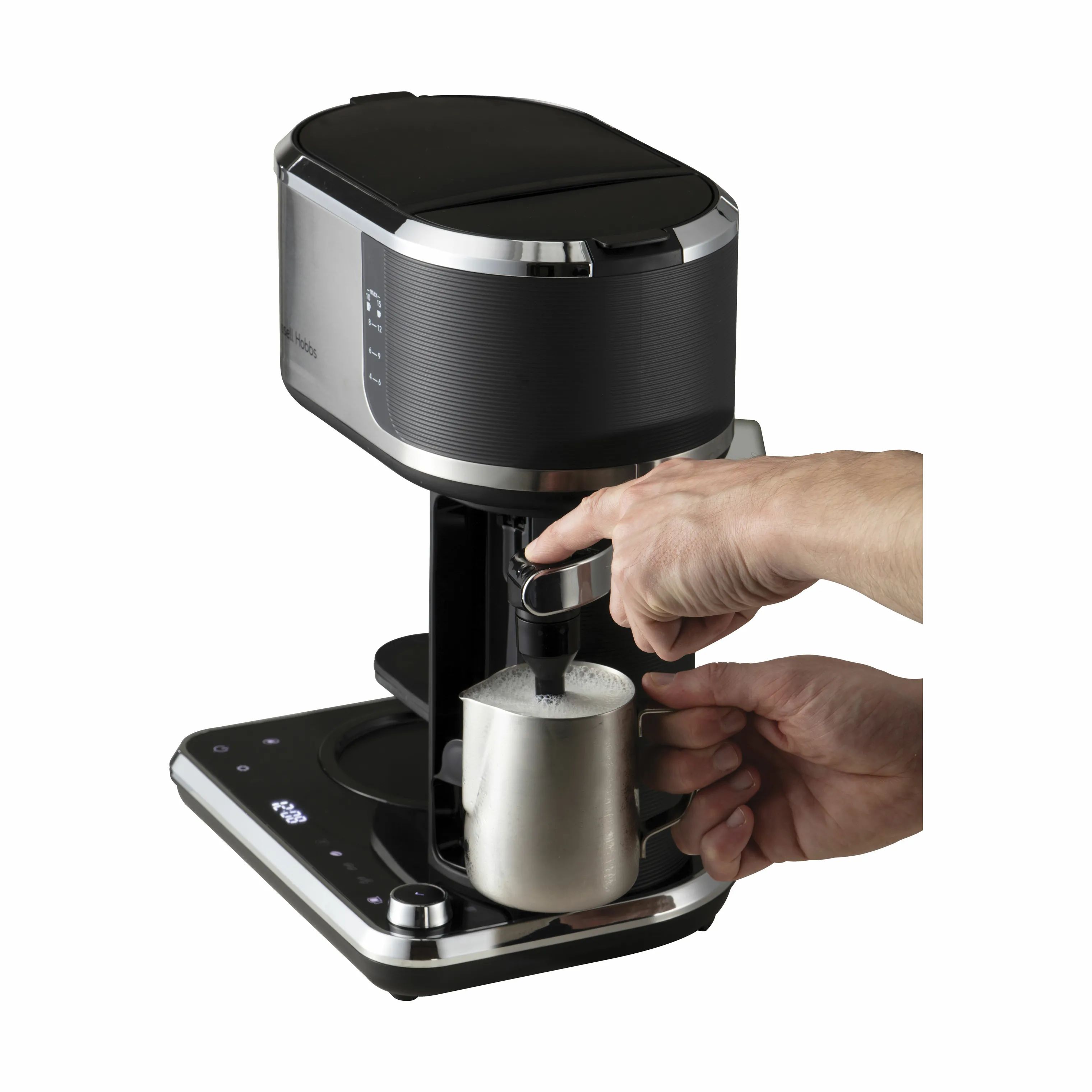 Russell Hobbs Kaffemaskiner Attentiv Kaffemaskine i Sølvfarvet, 4