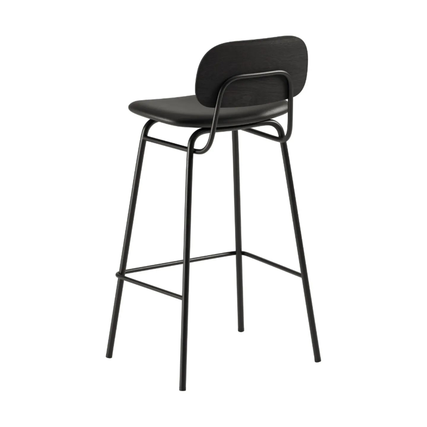 SACKit Barstole Frame Bar Stool Frame Barstol i Terra Black , 73 cm, 4