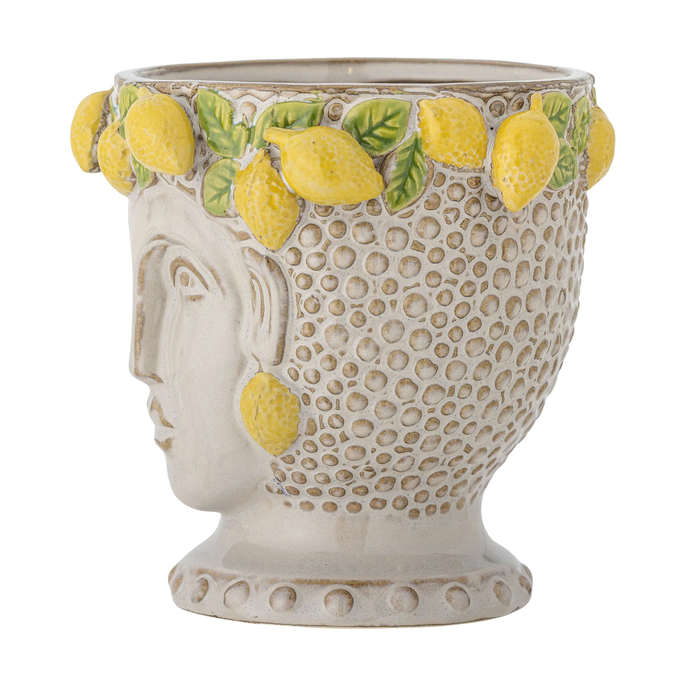 Bloomingville Urtepotteskjulere Limone Urtepotteskjuler i Gul, 4