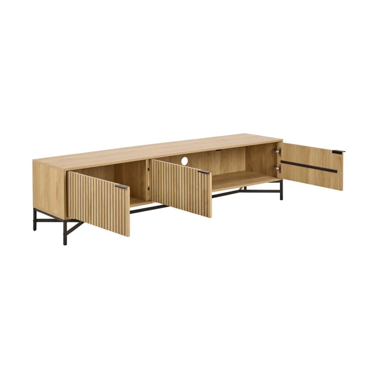 CASA Living TV-borde Jaipur Tv-bord i Natur, 4