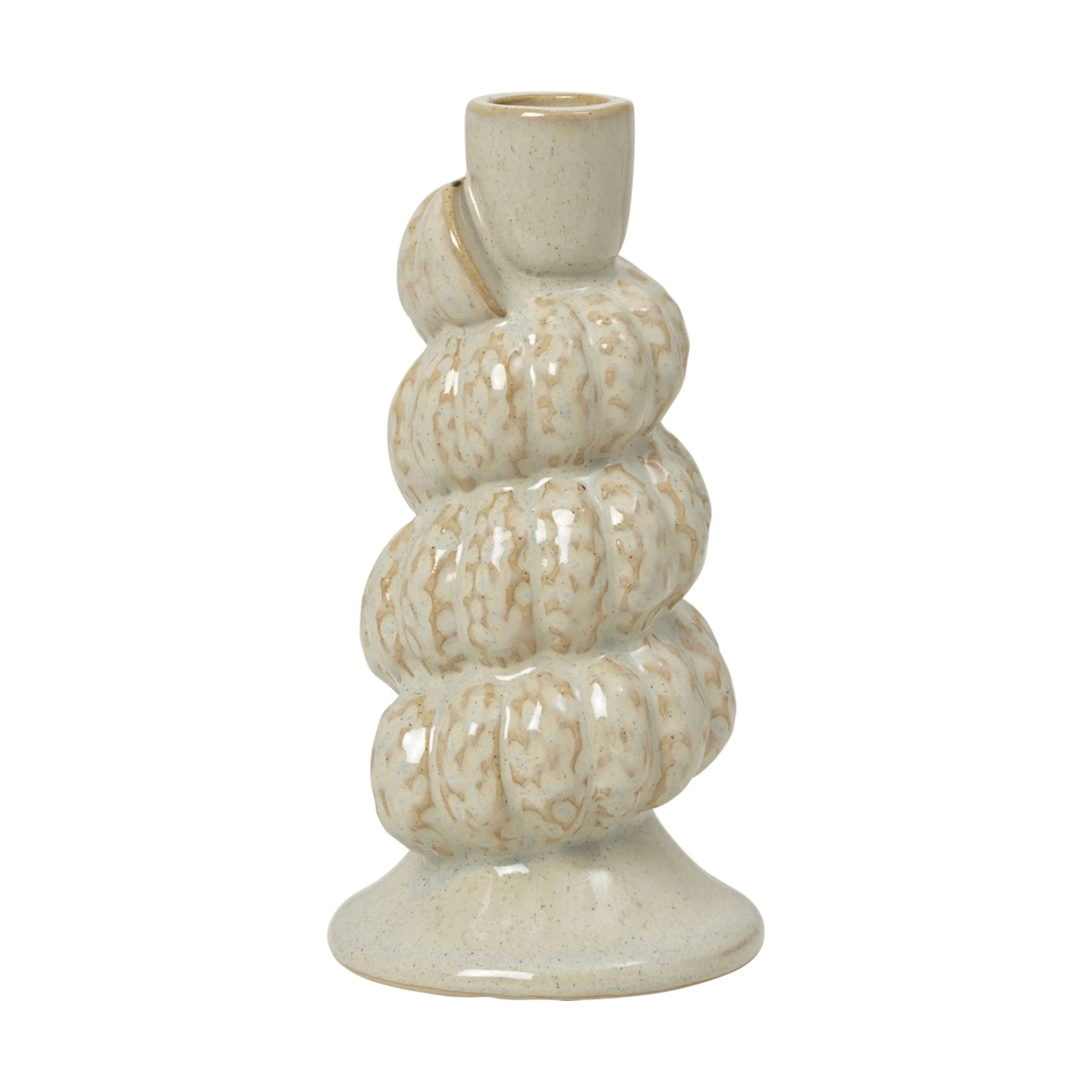 Broste Copenhagen Kronelysestage Shelly Lysestage i 18 cm, 3