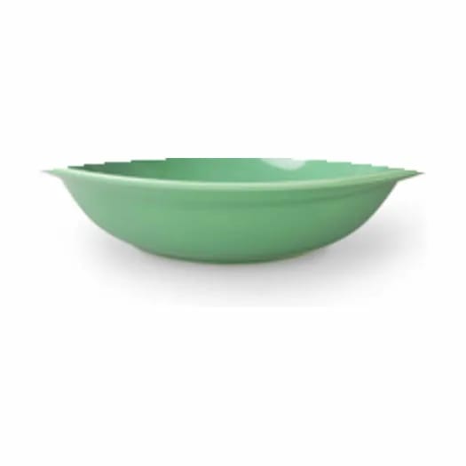 Lyngby Porcelæn Pastatallerkener Rhombe Color Pastatallerken i Grøn, 4