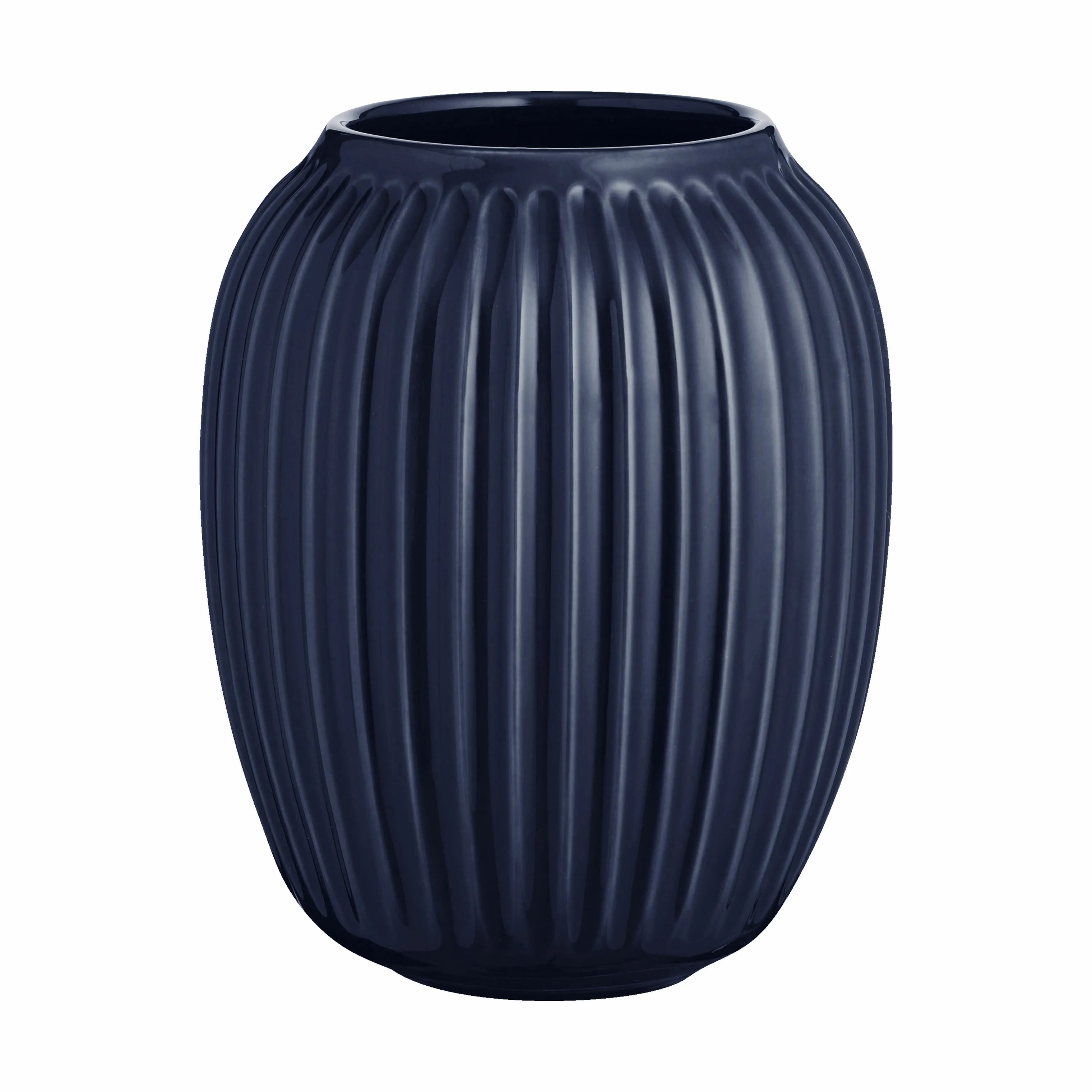 Kähler Vaser Hammershøi Vase i Indigo, 21 cm, 1