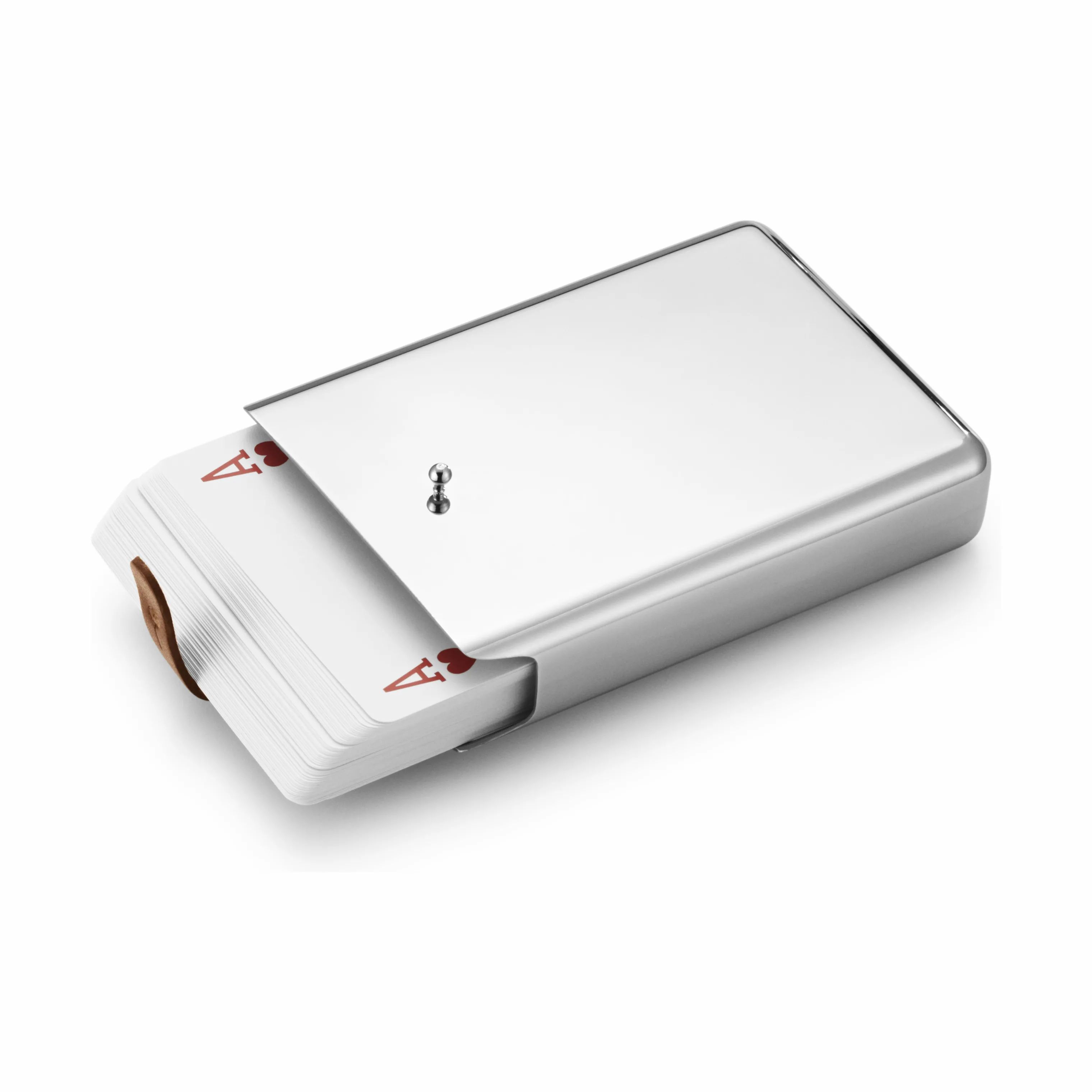 Georg Jensen Spil Sky Kortspilholder i Stål, 1
