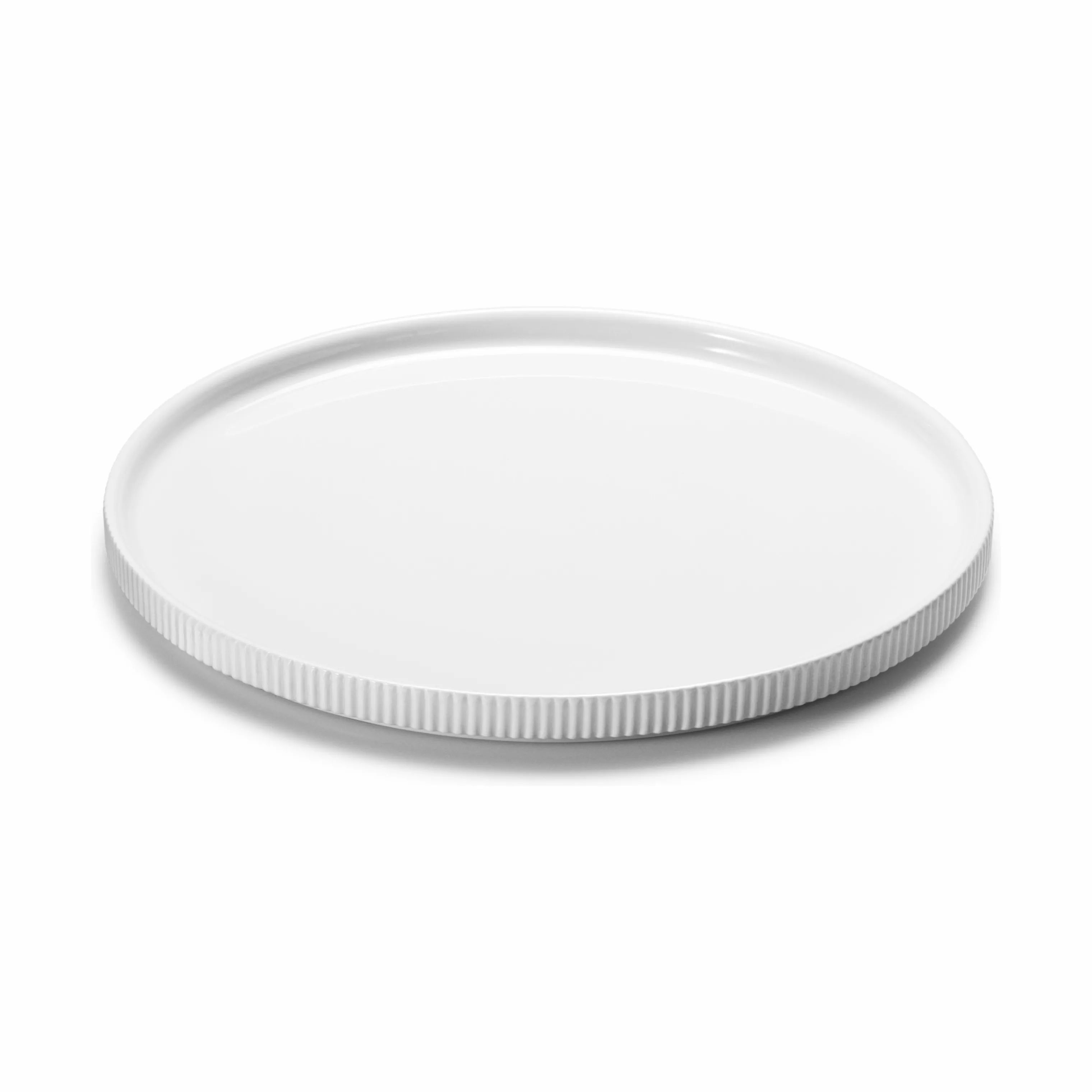 Georg Jensen Middagstallerkener Bernadotte Middagstallerken i Hvid, 26 cm, 1
