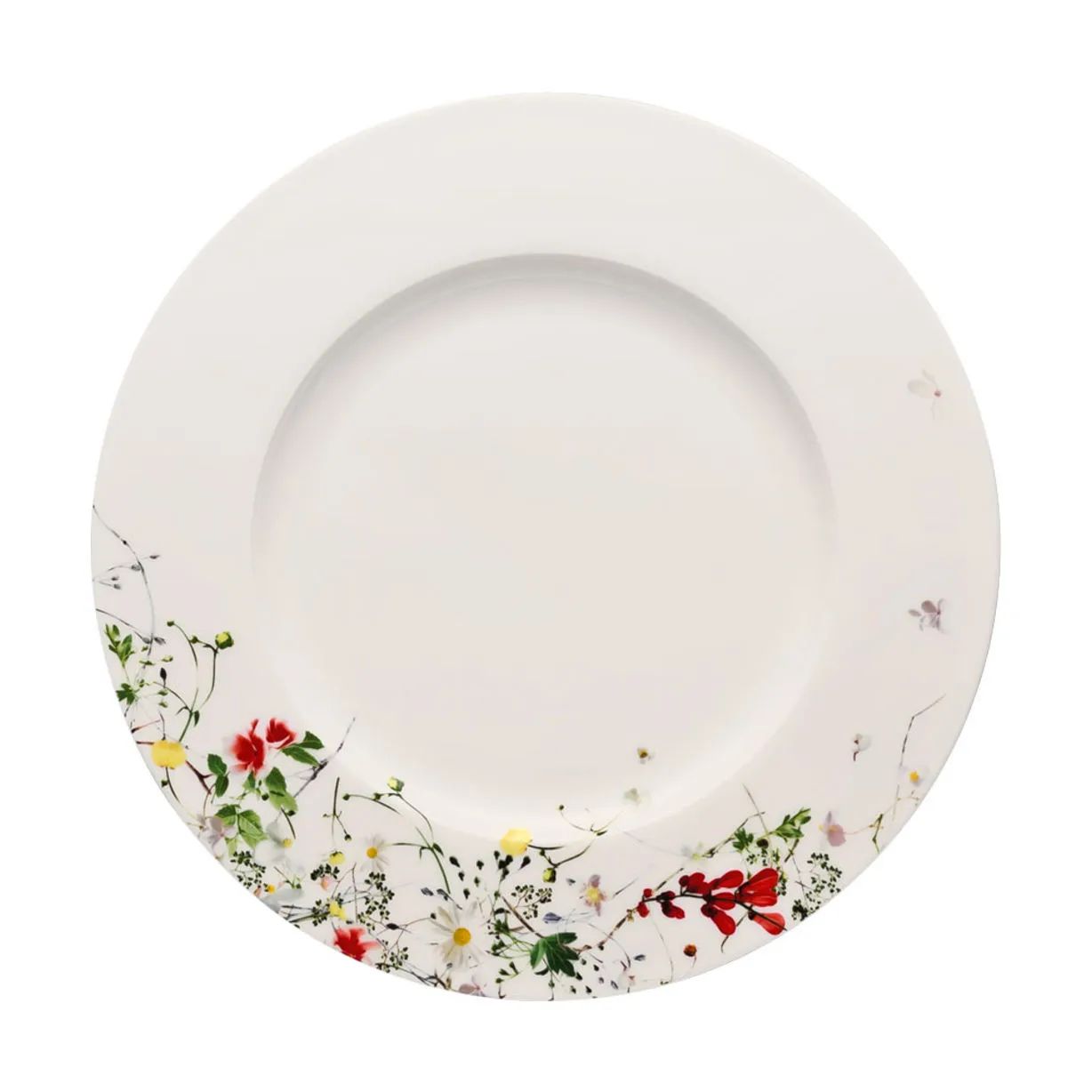 Rosenthal Middagstallerkener Brillance Fleurs Sauvages Middagstallerken i Hvid / Multifarvet, 1