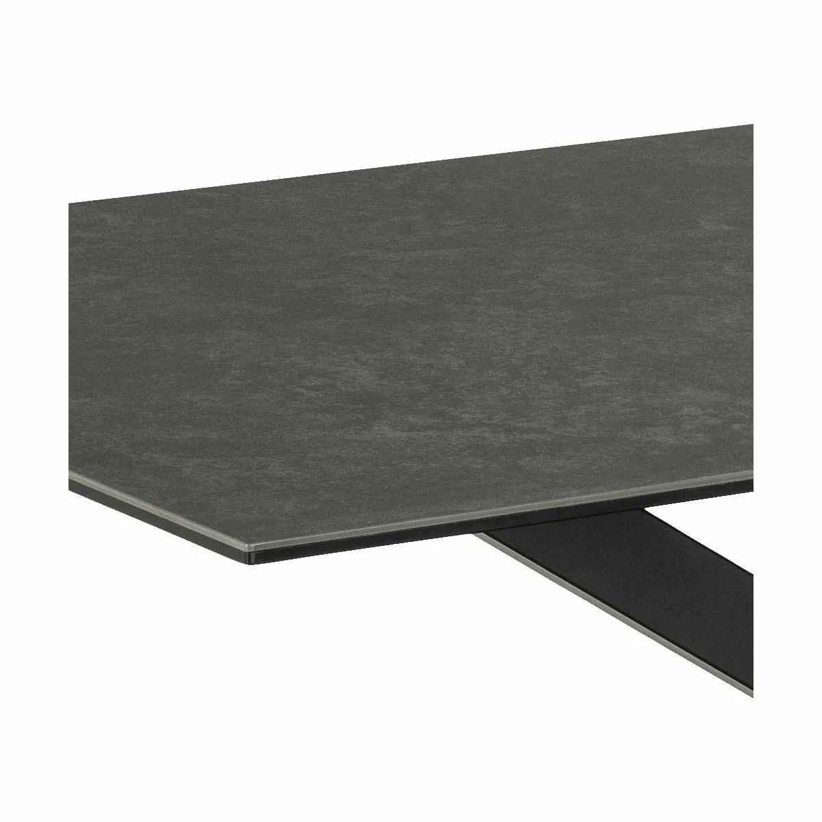 CASA Living Spiseborde Heaven Spisebord i Sort Fairbanks/sort, H75,5 x B160 x L90 cm, 4