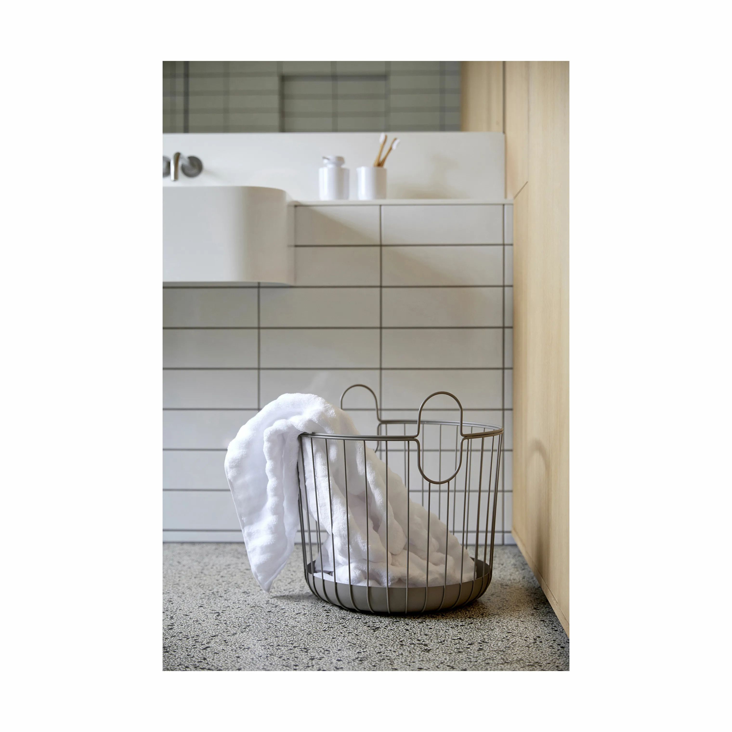 Zone Kurve Inu Kurv i Taupe, 40,6 cm, 4