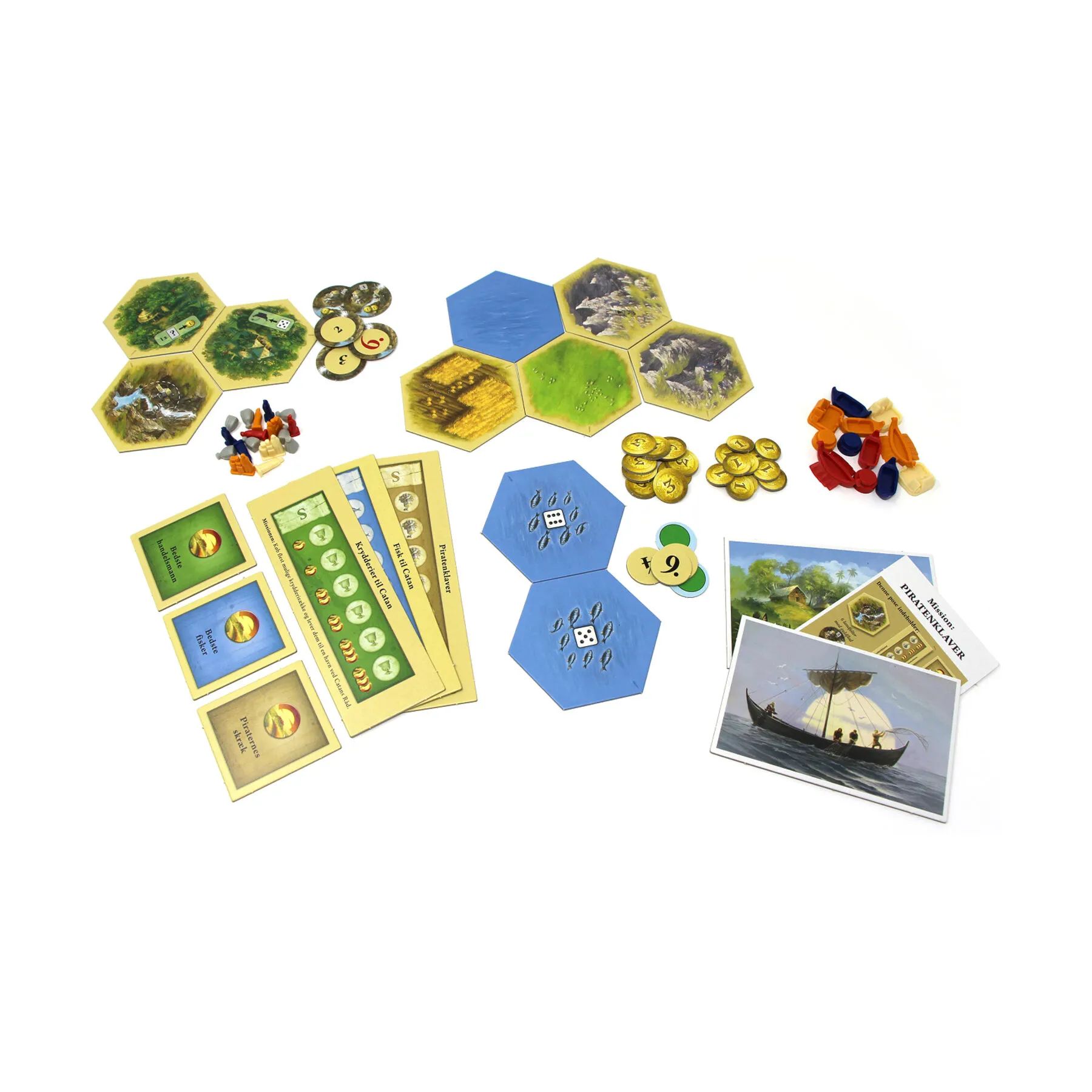 Spilbræt Spil Brætspil - Catan: Eventyrere og Pirater i Catan - Eventyrere og Pirater, 2