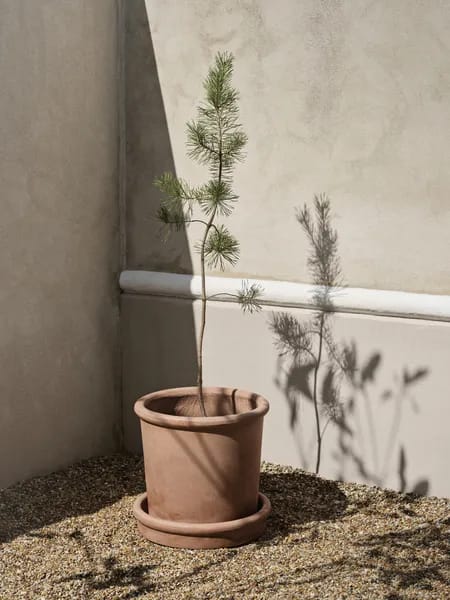 Broste Copenhagen Plantekrukker Rolf Krukke i Terracotta, 37, 3