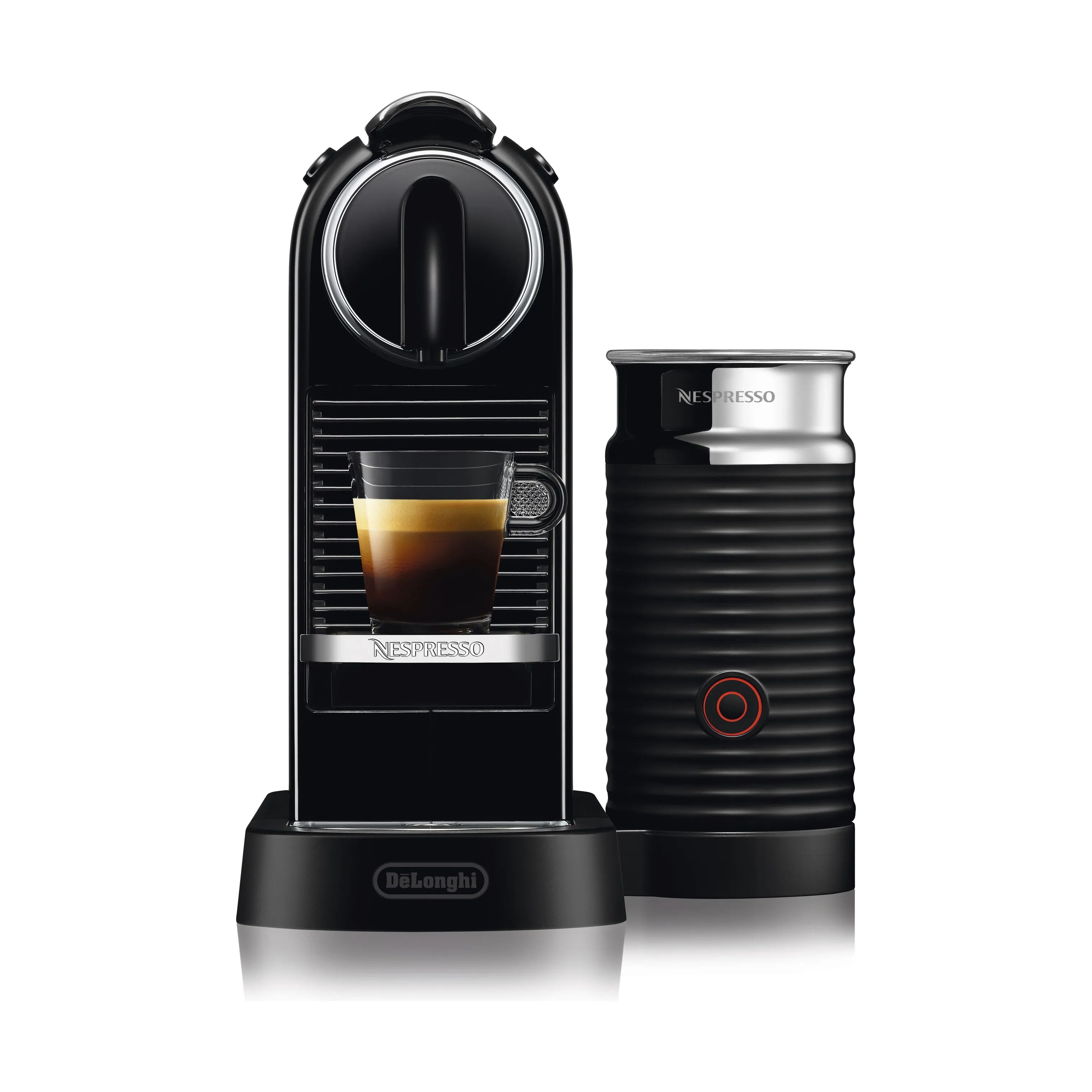 Nespresso kapselmaskiner Vertuo Next CitiZ&Milk Kapsel Kaffemaskine i Sort, 4