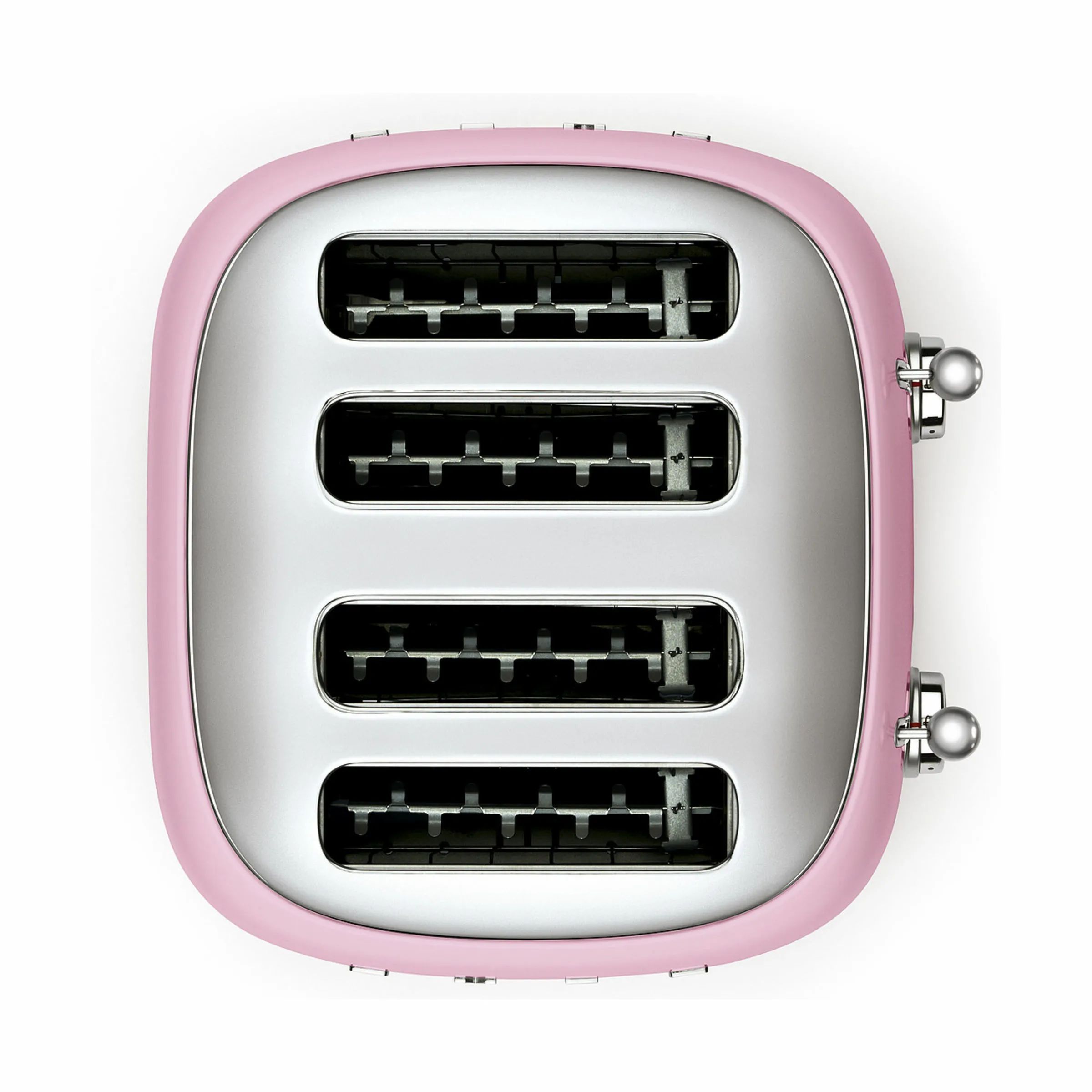 Smeg Brødristere 50's Style Brødrister TSF03PKEU i Rosa, 33 cm, 2