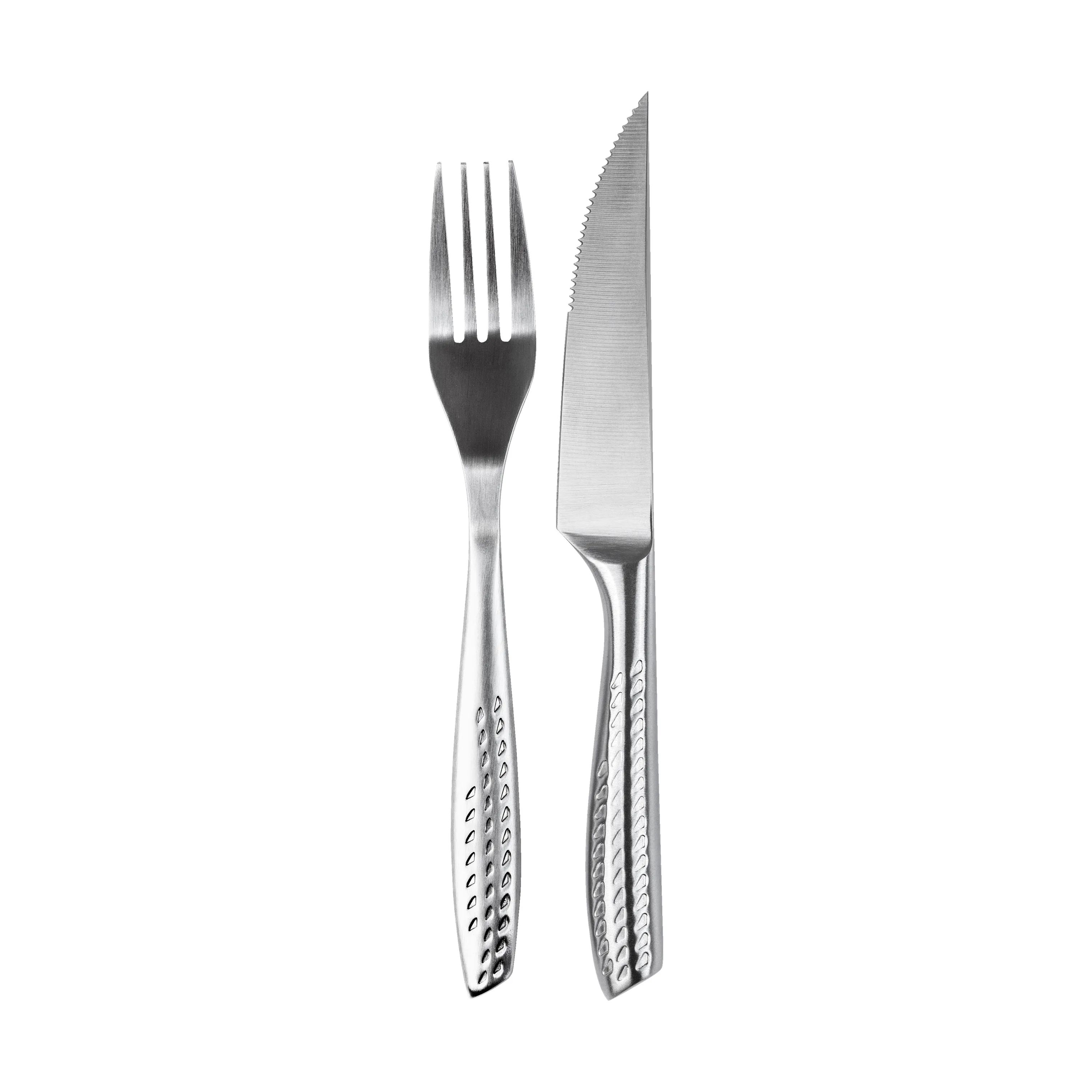 erik bagger a/s Bestiksæt Timeless Steakbestik - 8 dele i Stål, 1