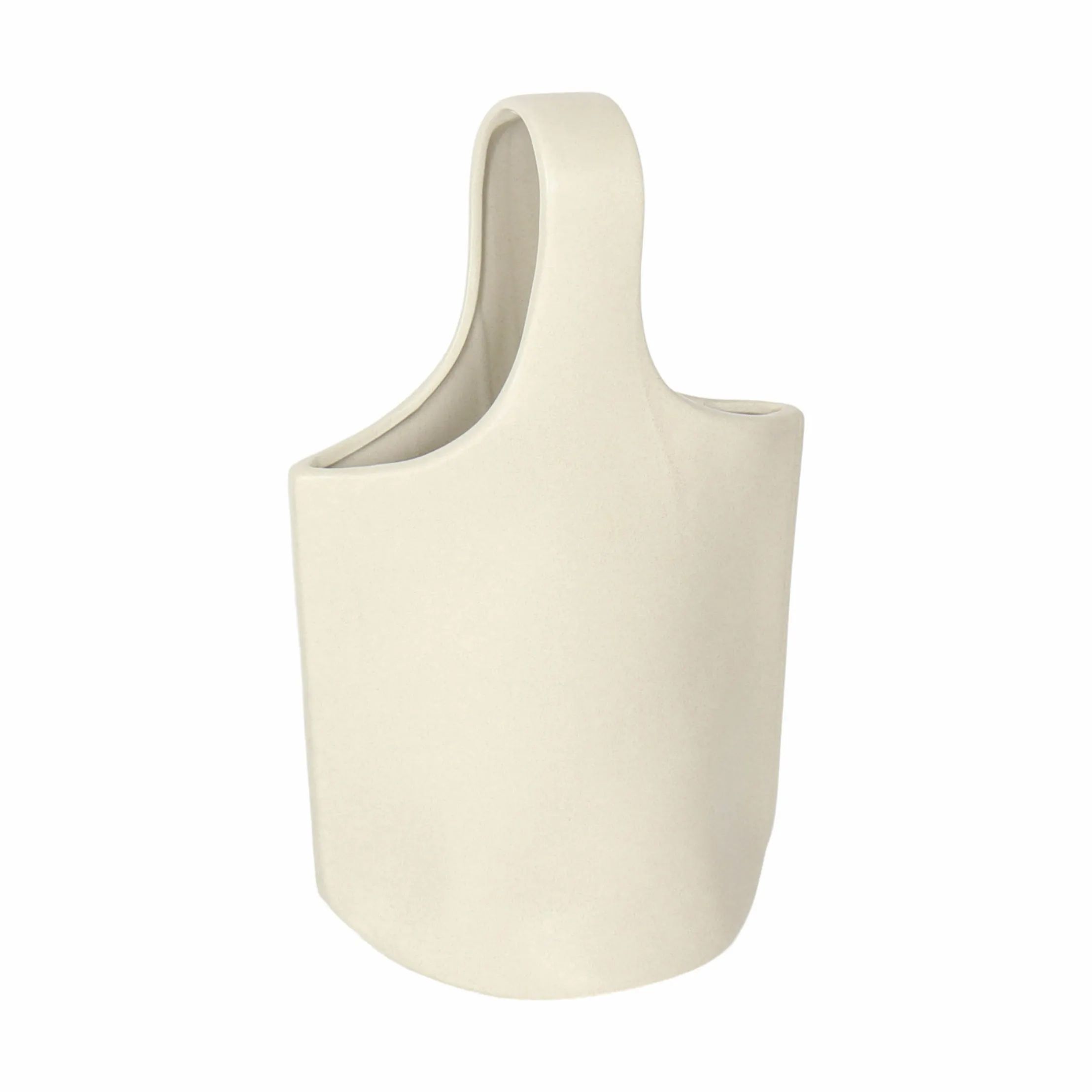 CASA Living Vaser Vase med hank i Beige, 41 cm, 1