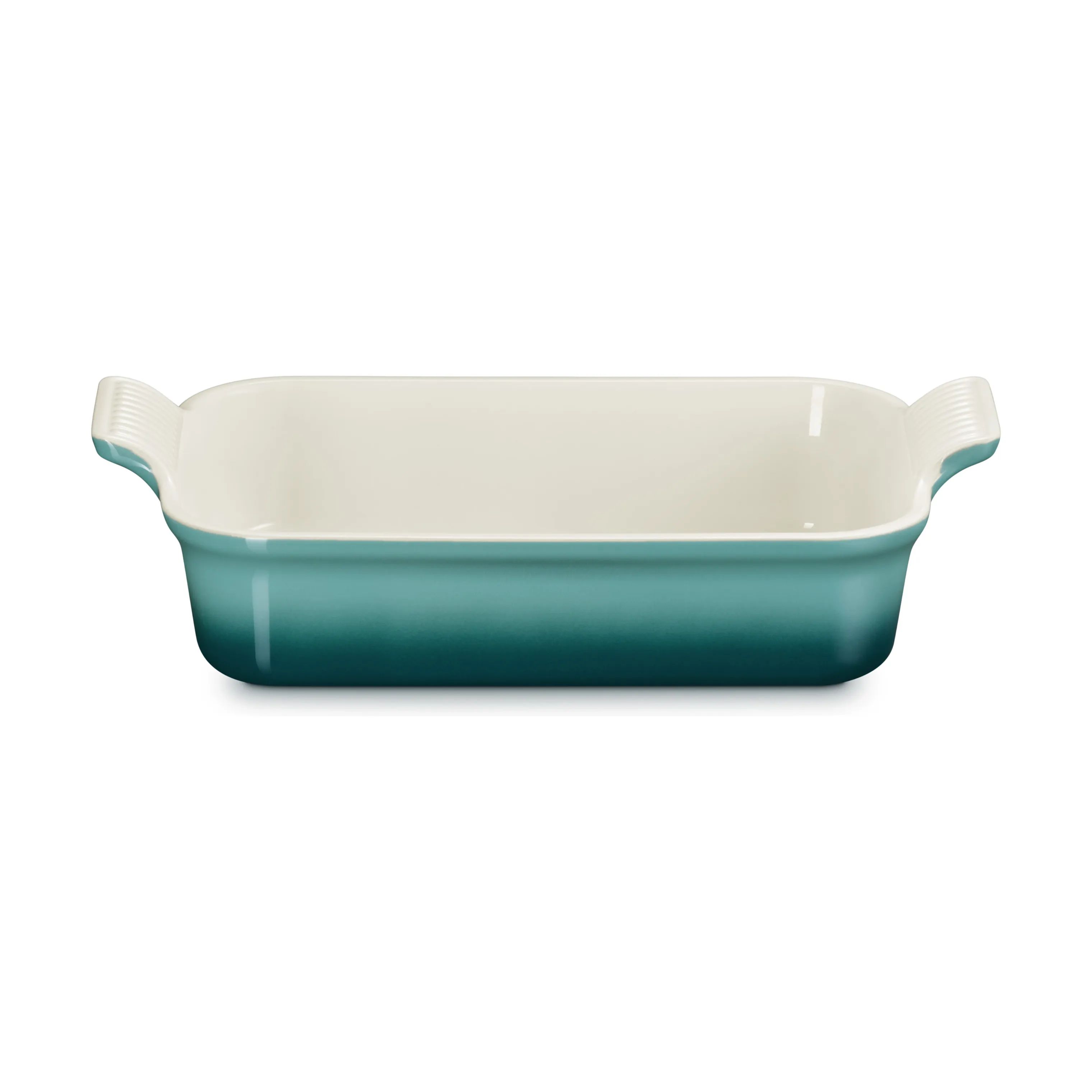 Le Creuset Ovnfaste fade Signature Heritage Ovnfast Fad i Bleu Riviera, B20 x L32 cm, 4