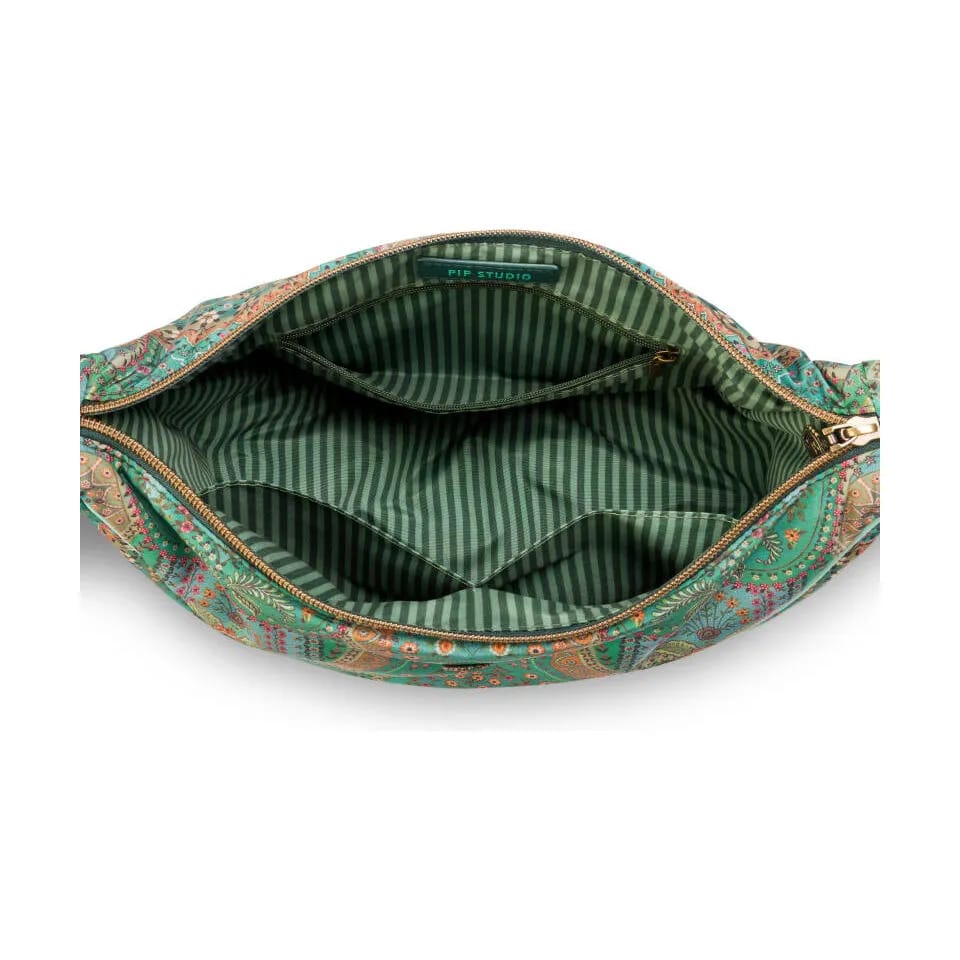 PIP Studio Øvrigt interiør Halfmoon Freya Crossbody Taske i Green, 6