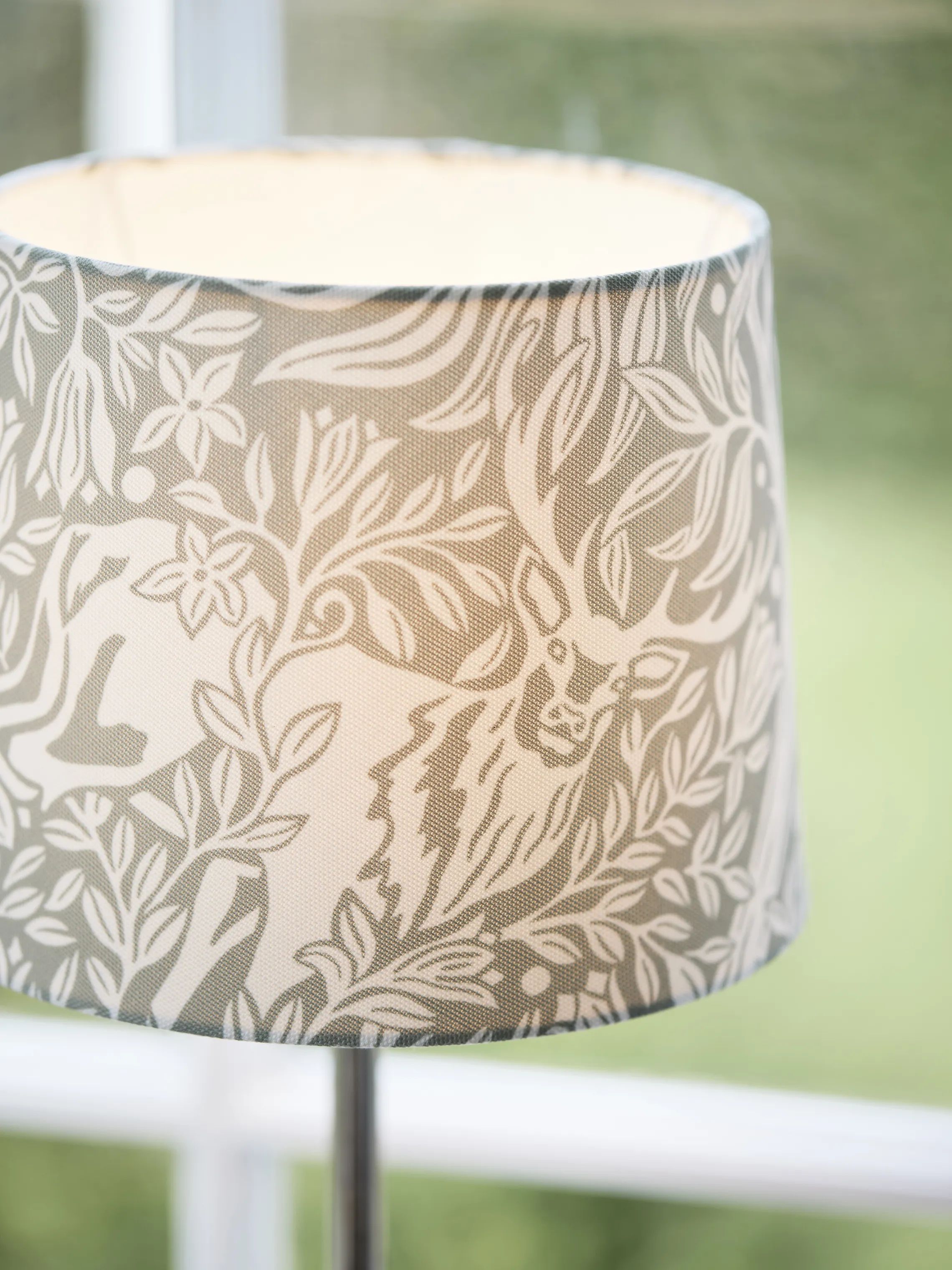 PR Home Lampeskærme Sofia Eldertree Lampeskærm i Gråblå, 20 cm, 3