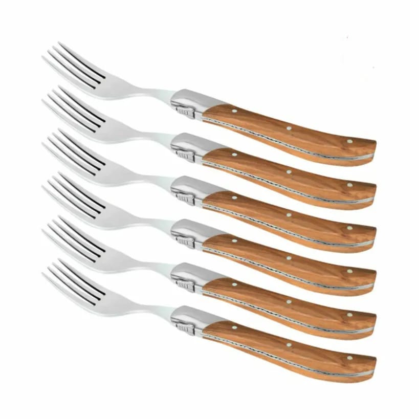 Laguiole By Hâws
 Steakgafler Laguiole by Hâws Gaffel - 6 stk. i Oliven, 1