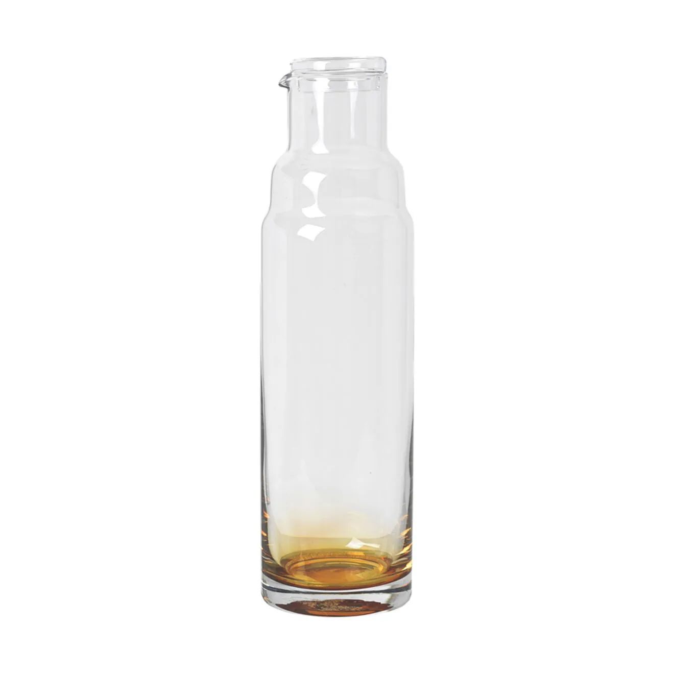 Broste Copenhagen Vandkarafler Amber Karaffel m. låg i Caramel, 1 L, 1