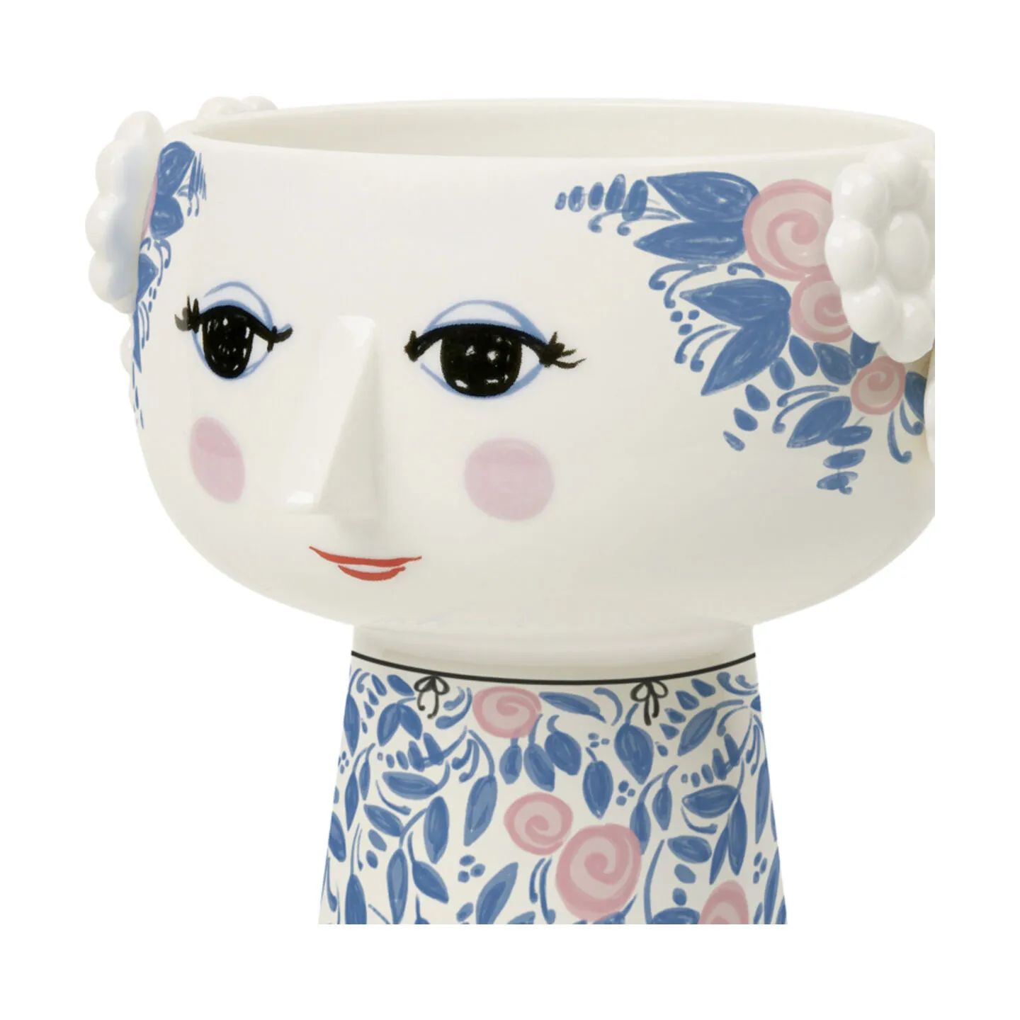 Bjørn Wiinblad Vaser Eva Vase i Blå/Rosa, 5